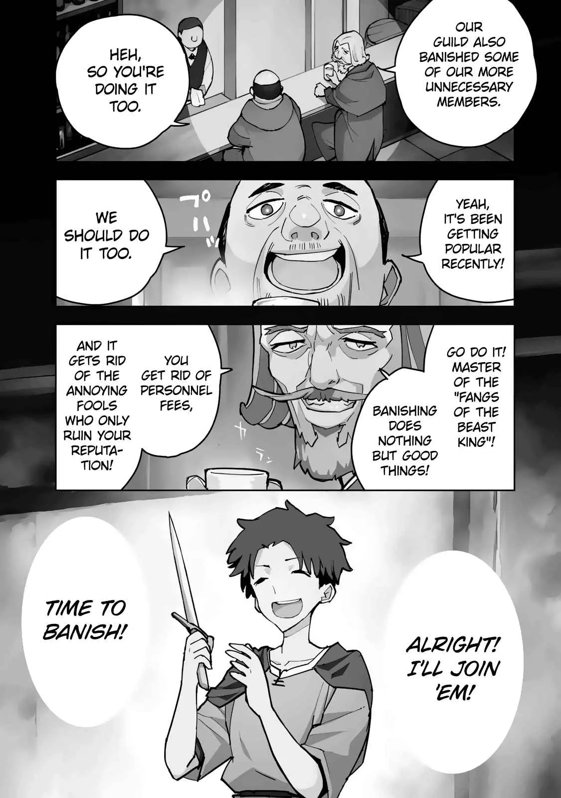 Tsuihou sareta cheat fuyo majutsushi wa ki mama na second life wo ouka suru. ~ora wa buki dake janaku, arayuru mono ni "kyouka point" wo fuyo dekiru shi, ore no ishi de itsudemo kouka wo kaijo dekiru kedo, nokotta hitotachi daijoubu?~ Chapter 1 page 1 - 