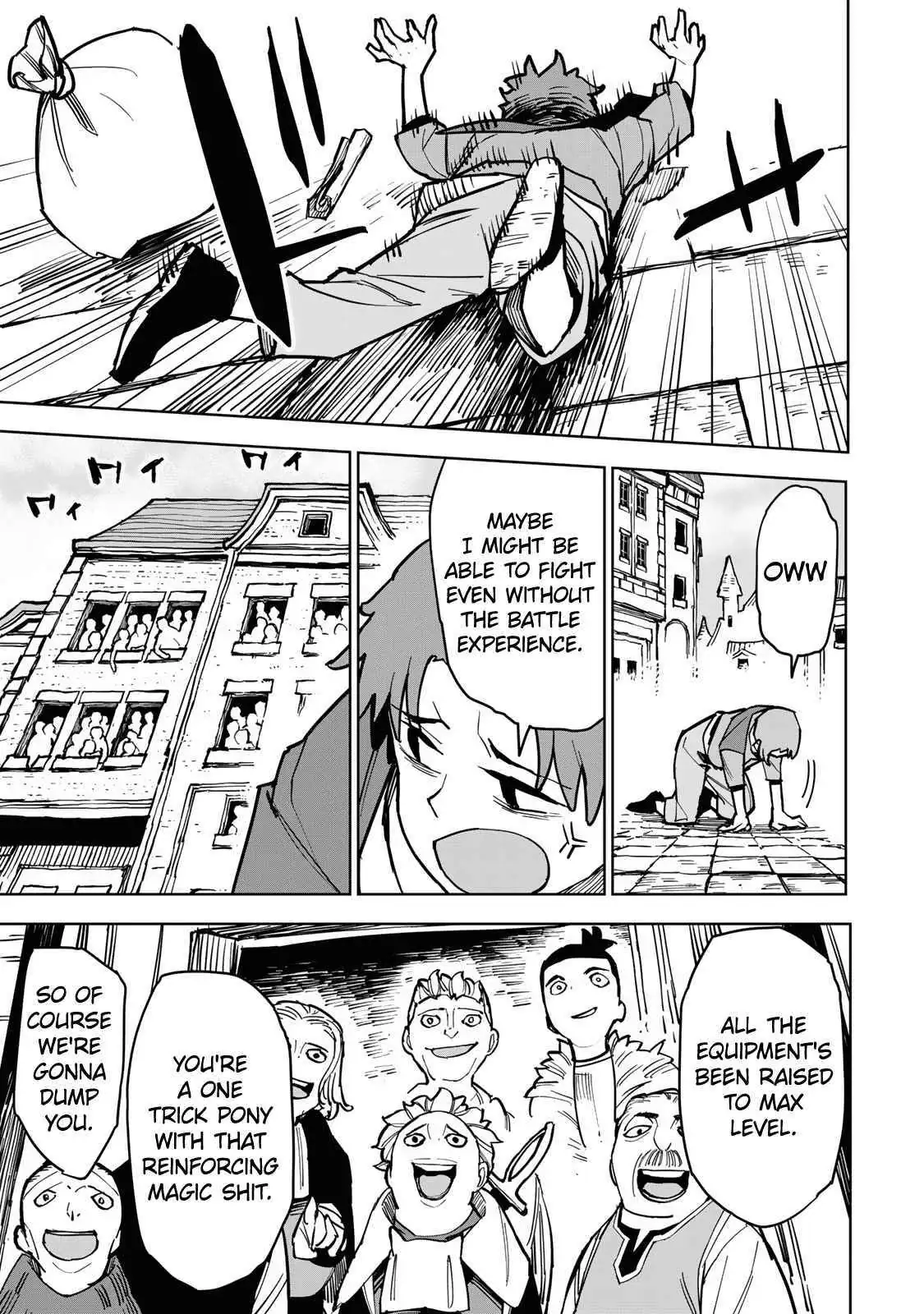 Tsuihou sareta cheat fuyo majutsushi wa ki mama na second life wo ouka suru. ~ora wa buki dake janaku, arayuru mono ni "kyouka point" wo fuyo dekiru shi, ore no ishi de itsudemo kouka wo kaijo dekiru kedo, nokotta hitotachi daijoubu?~ Chapter 1 page 11 - 