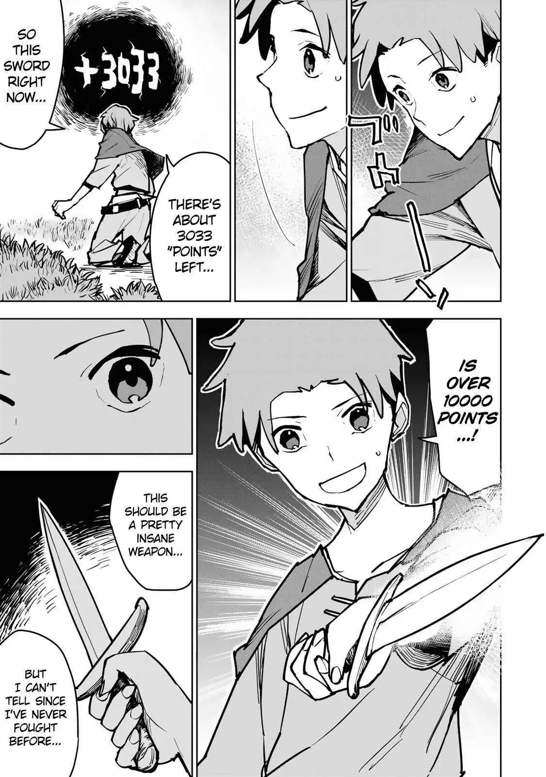 Tsuihou sareta cheat fuyo majutsushi wa ki mama na second life wo ouka suru. ~ora wa buki dake janaku, arayuru mono ni "kyouka point" wo fuyo dekiru shi, ore no ishi de itsudemo kouka wo kaijo dekiru kedo, nokotta hitotachi daijoubu?~ Chapter 1 page 19 - 