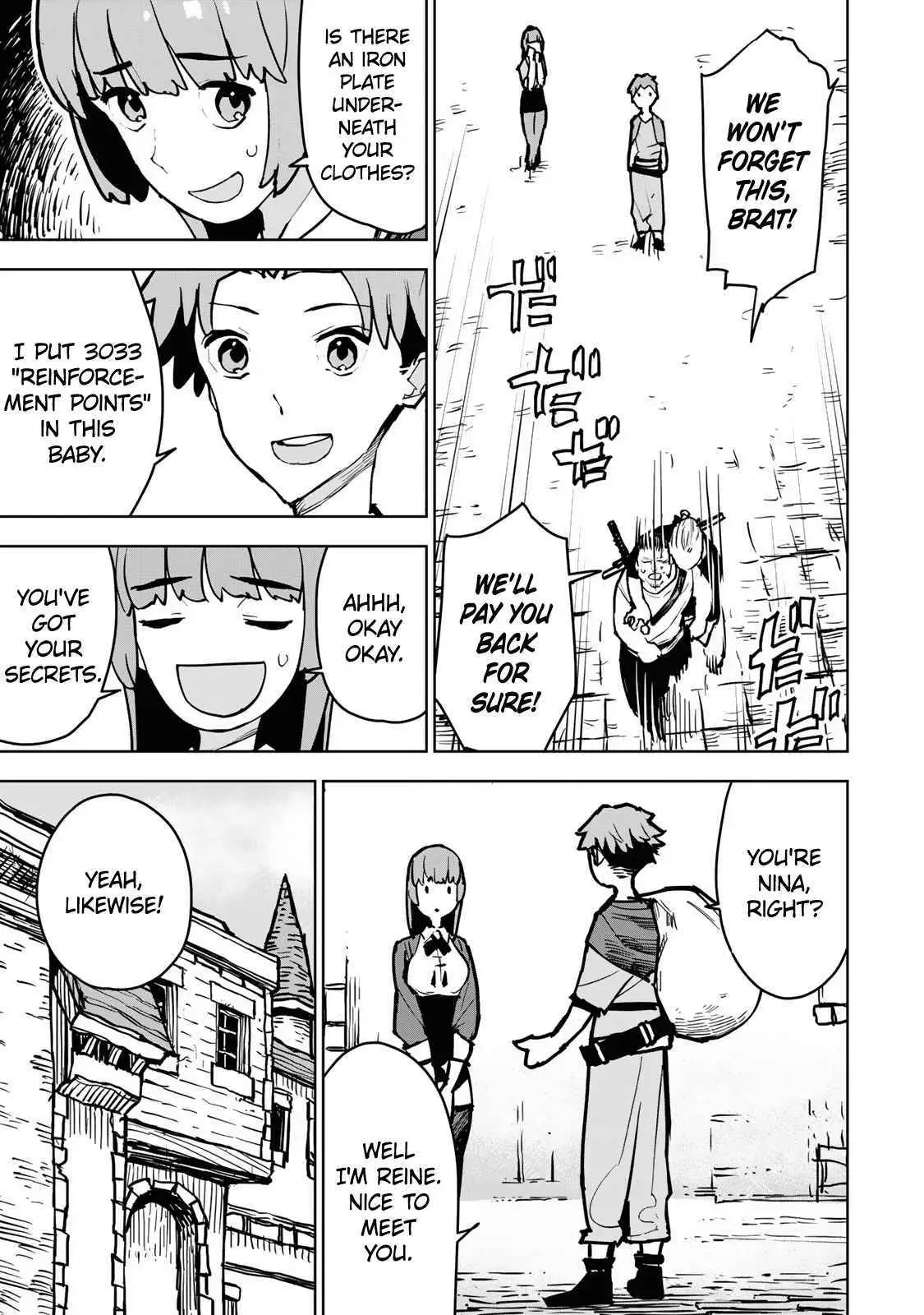 Tsuihou sareta cheat fuyo majutsushi wa ki mama na second life wo ouka suru. ~ora wa buki dake janaku, arayuru mono ni "kyouka point" wo fuyo dekiru shi, ore no ishi de itsudemo kouka wo kaijo dekiru kedo, nokotta hitotachi daijoubu?~ Chapter 1 page 31 - 
