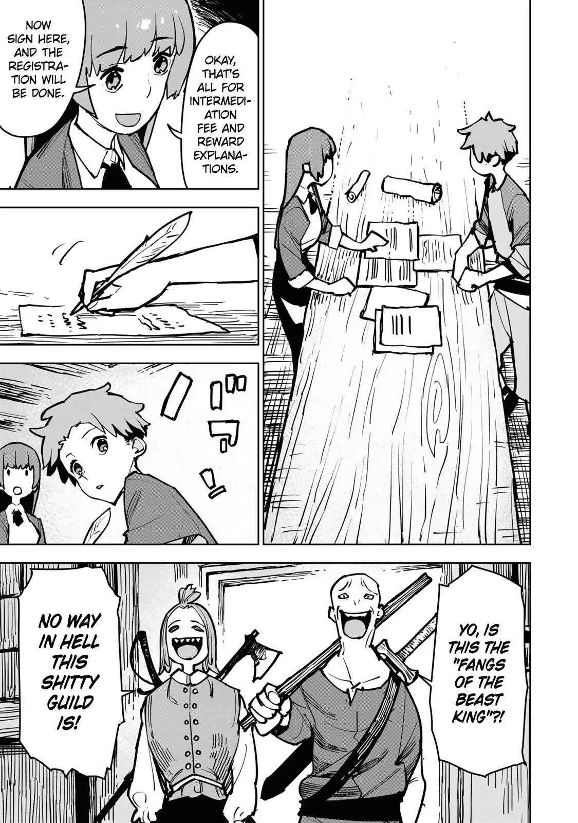 Tsuihou sareta cheat fuyo majutsushi wa ki mama na second life wo ouka suru. ~ora wa buki dake janaku, arayuru mono ni "kyouka point" wo fuyo dekiru shi, ore no ishi de itsudemo kouka wo kaijo dekiru kedo, nokotta hitotachi daijoubu?~ Chapter 1 page 37 - 