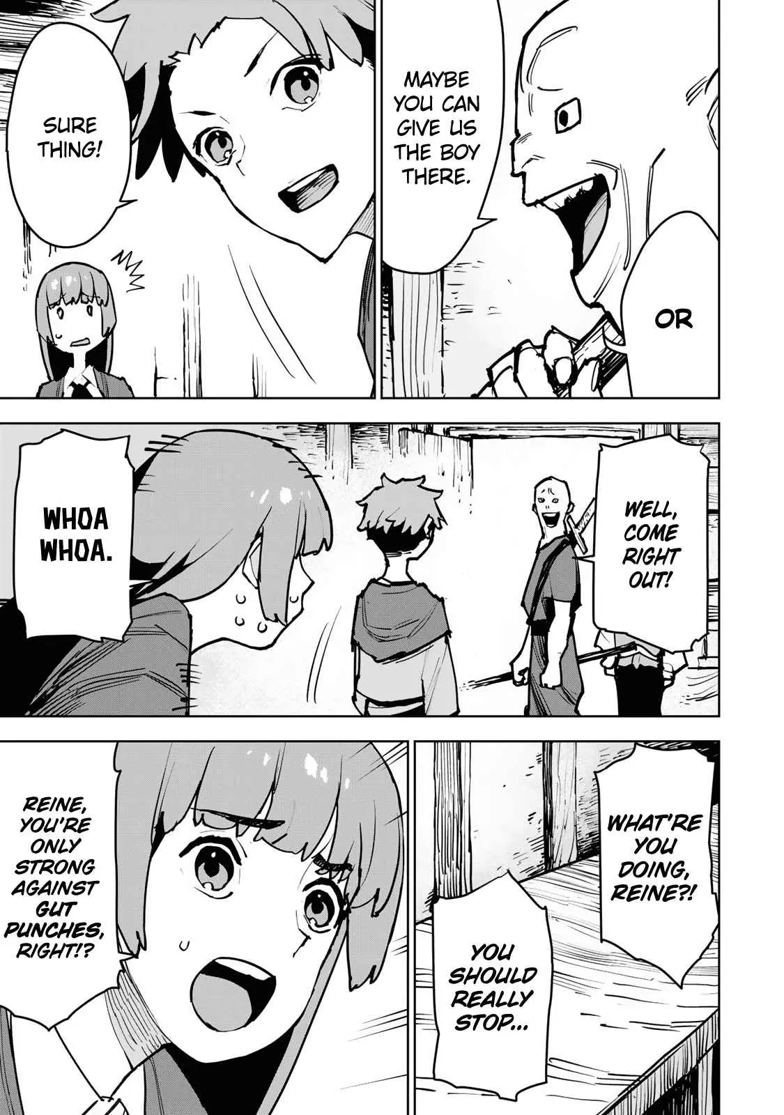 Tsuihou sareta cheat fuyo majutsushi wa ki mama na second life wo ouka suru. ~ora wa buki dake janaku, arayuru mono ni "kyouka point" wo fuyo dekiru shi, ore no ishi de itsudemo kouka wo kaijo dekiru kedo, nokotta hitotachi daijoubu?~ Chapter 1 page 39 - 