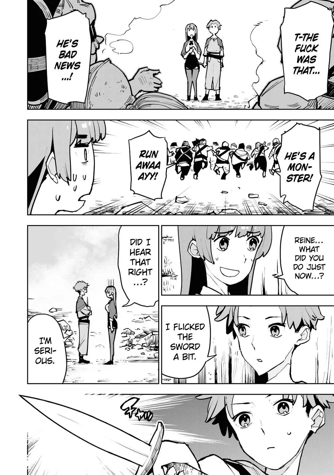 Tsuihou sareta cheat fuyo majutsushi wa ki mama na second life wo ouka suru. ~ora wa buki dake janaku, arayuru mono ni "kyouka point" wo fuyo dekiru shi, ore no ishi de itsudemo kouka wo kaijo dekiru kedo, nokotta hitotachi daijoubu?~ Chapter 1 page 46 - 