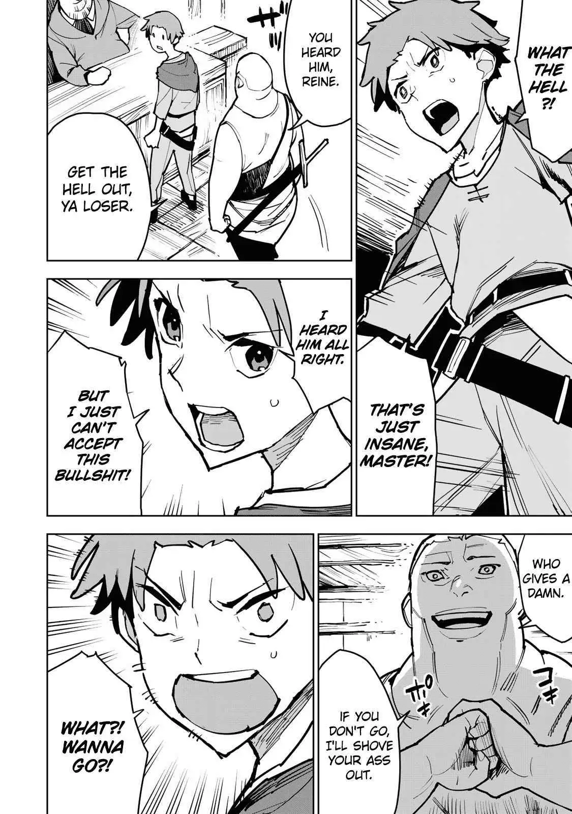 Tsuihou sareta cheat fuyo majutsushi wa ki mama na second life wo ouka suru. ~ora wa buki dake janaku, arayuru mono ni "kyouka point" wo fuyo dekiru shi, ore no ishi de itsudemo kouka wo kaijo dekiru kedo, nokotta hitotachi daijoubu?~ Chapter 1 page 10 - 