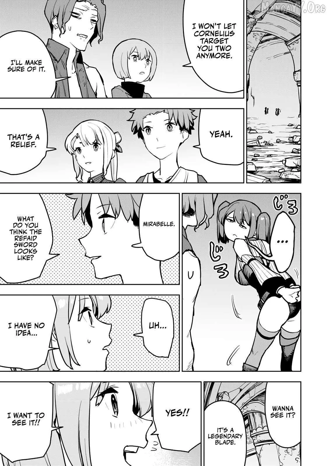 Tsuihou sareta cheat fuyo majutsushi wa ki mama na second life wo ouka suru. ~ora wa buki dake janaku, arayuru mono ni "kyouka point" wo fuyo dekiru shi, ore no ishi de itsudemo kouka wo kaijo dekiru kedo, nokotta hitotachi daijoubu?~ Chapter 10 page 33 - 