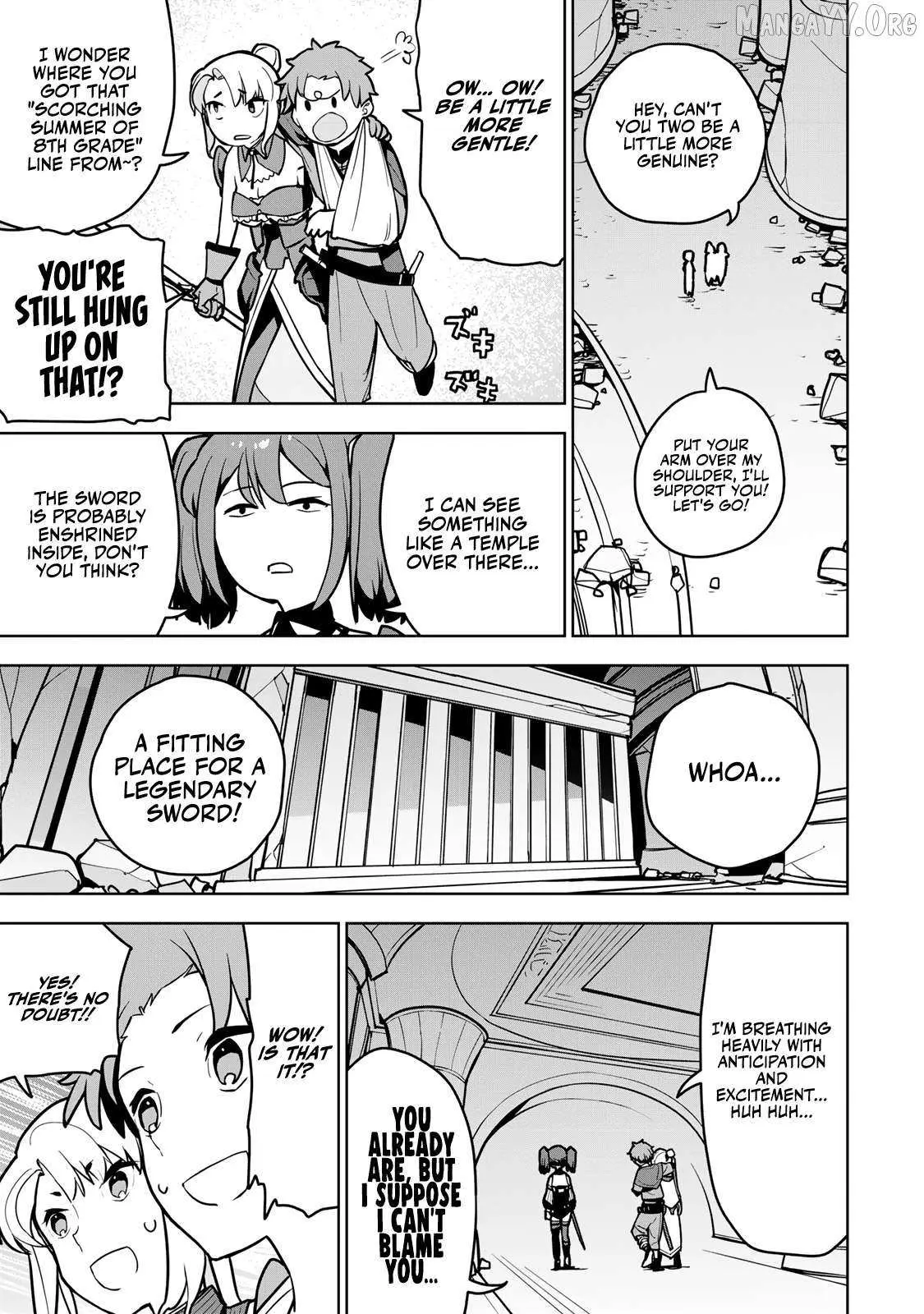 Tsuihou sareta cheat fuyo majutsushi wa ki mama na second life wo ouka suru. ~ora wa buki dake janaku, arayuru mono ni "kyouka point" wo fuyo dekiru shi, ore no ishi de itsudemo kouka wo kaijo dekiru kedo, nokotta hitotachi daijoubu?~ Chapter 10 page 37 - 