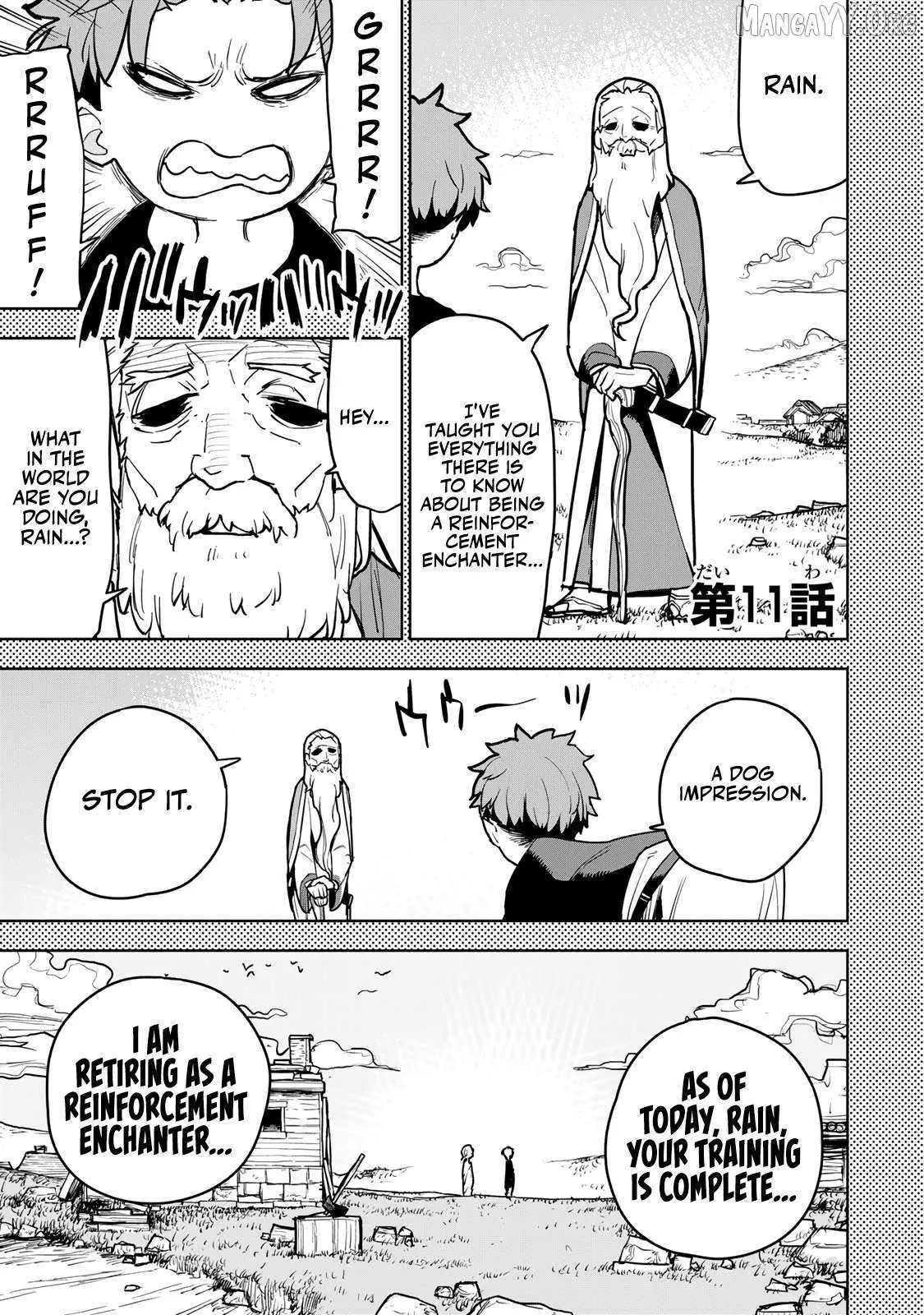 Tsuihou sareta cheat fuyo majutsushi wa ki mama na second life wo ouka suru. ~ora wa buki dake janaku, arayuru mono ni "kyouka point" wo fuyo dekiru shi, ore no ishi de itsudemo kouka wo kaijo dekiru kedo, nokotta hitotachi daijoubu?~ Chapter 11 page 3 - 