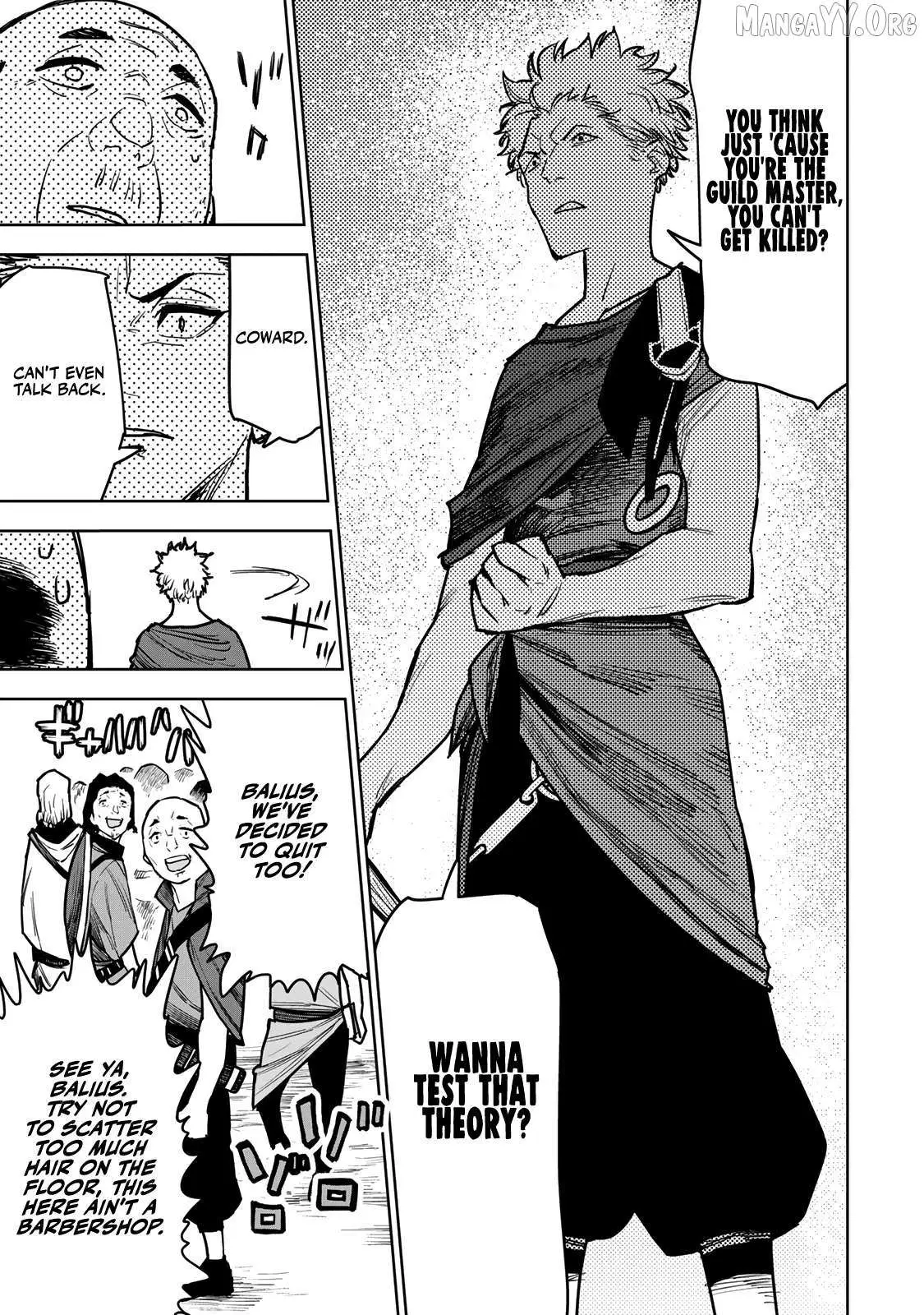 Tsuihou sareta cheat fuyo majutsushi wa ki mama na second life wo ouka suru. ~ora wa buki dake janaku, arayuru mono ni "kyouka point" wo fuyo dekiru shi, ore no ishi de itsudemo kouka wo kaijo dekiru kedo, nokotta hitotachi daijoubu?~ Chapter 11 page 39 - 