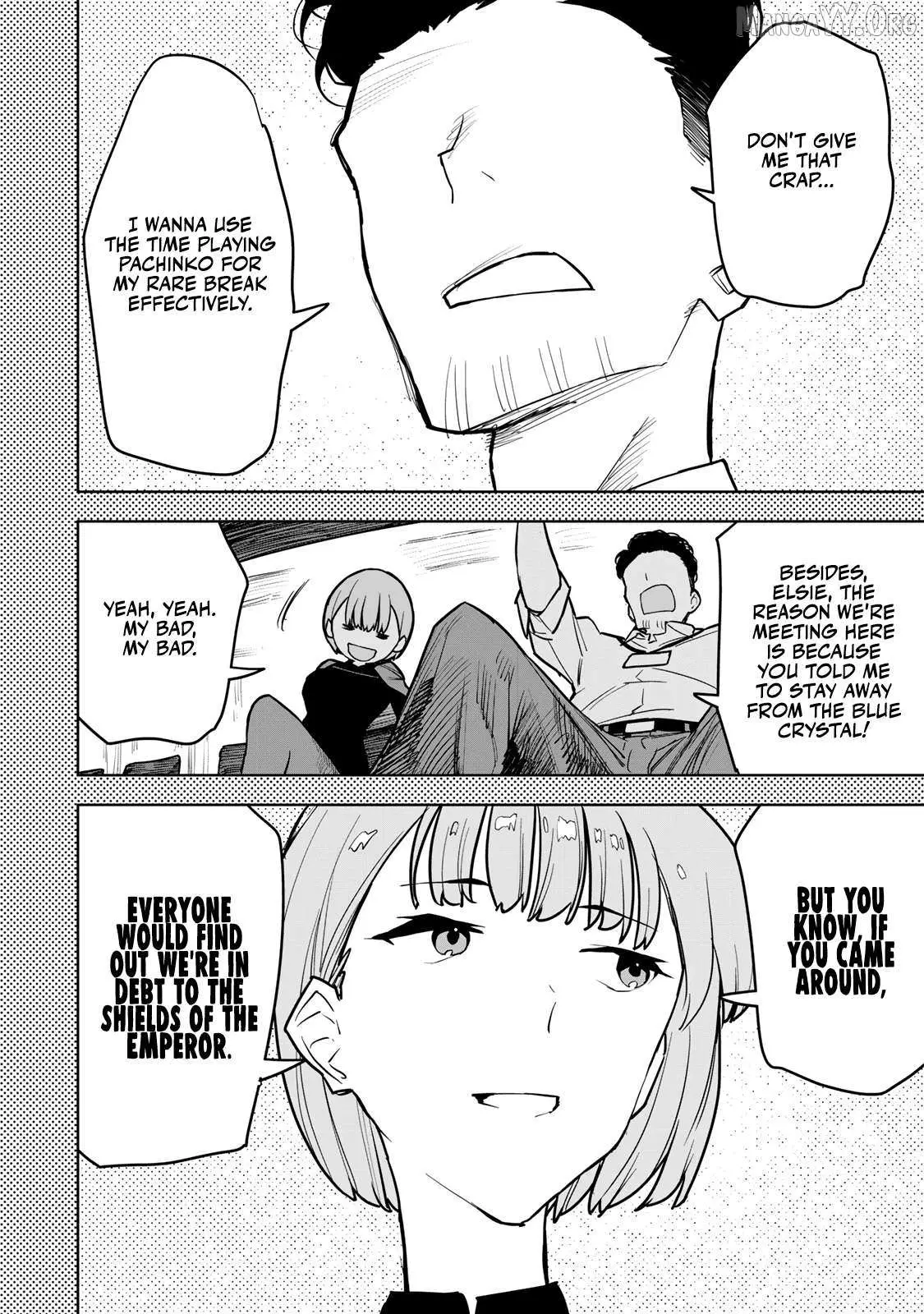 Tsuihou sareta cheat fuyo majutsushi wa ki mama na second life wo ouka suru. ~ora wa buki dake janaku, arayuru mono ni "kyouka point" wo fuyo dekiru shi, ore no ishi de itsudemo kouka wo kaijo dekiru kedo, nokotta hitotachi daijoubu?~ Chapter 11 page 44 - 