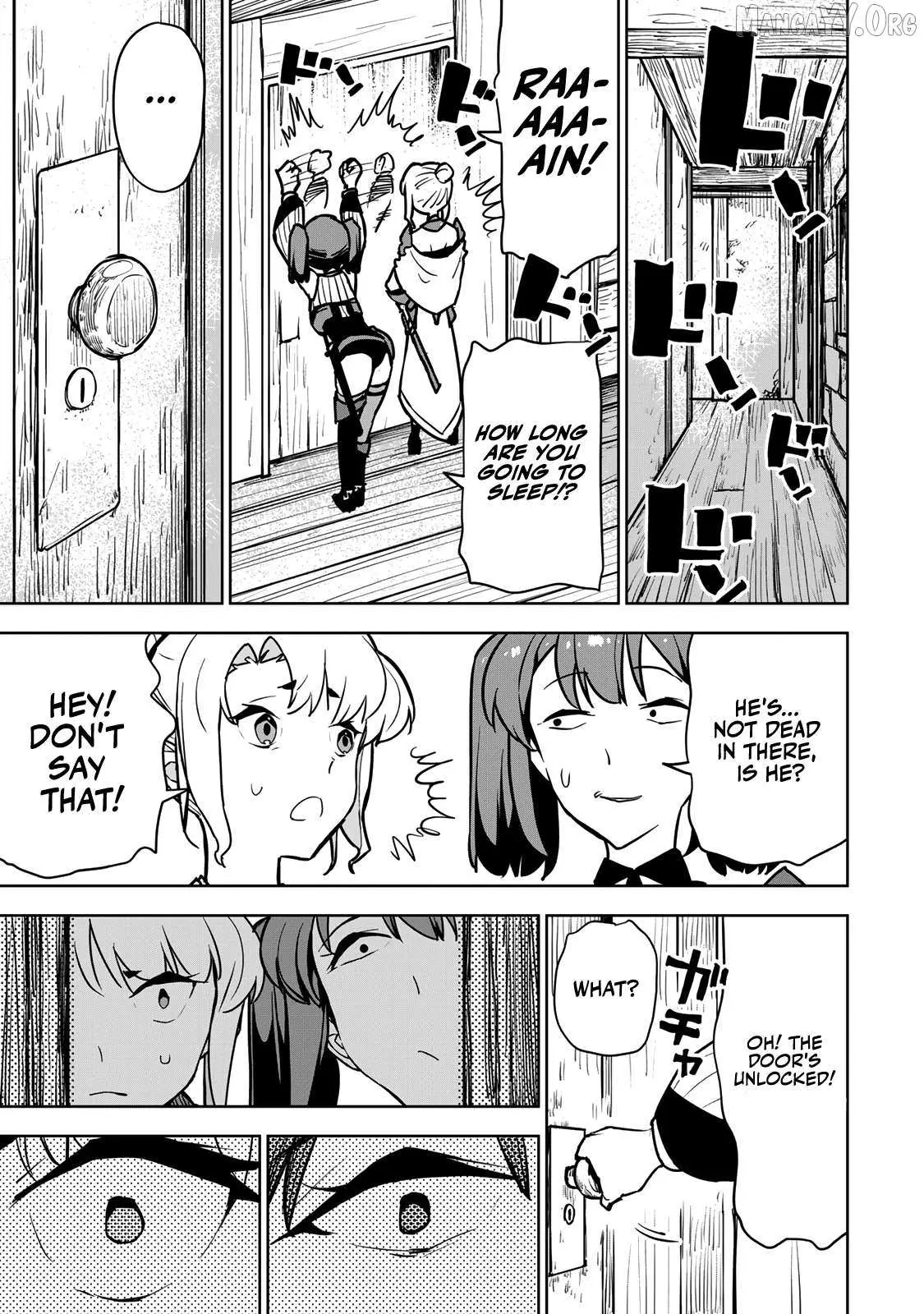 Tsuihou sareta cheat fuyo majutsushi wa ki mama na second life wo ouka suru. ~ora wa buki dake janaku, arayuru mono ni "kyouka point" wo fuyo dekiru shi, ore no ishi de itsudemo kouka wo kaijo dekiru kedo, nokotta hitotachi daijoubu?~ Chapter 11 page 9 - 