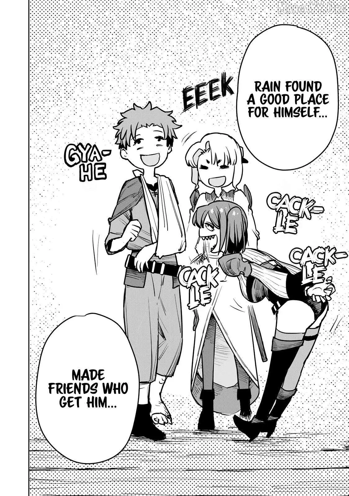 Tsuihou sareta cheat fuyo majutsushi wa ki mama na second life wo ouka suru. ~ora wa buki dake janaku, arayuru mono ni "kyouka point" wo fuyo dekiru shi, ore no ishi de itsudemo kouka wo kaijo dekiru kedo, nokotta hitotachi daijoubu?~ Chapter 12 page 29 - 