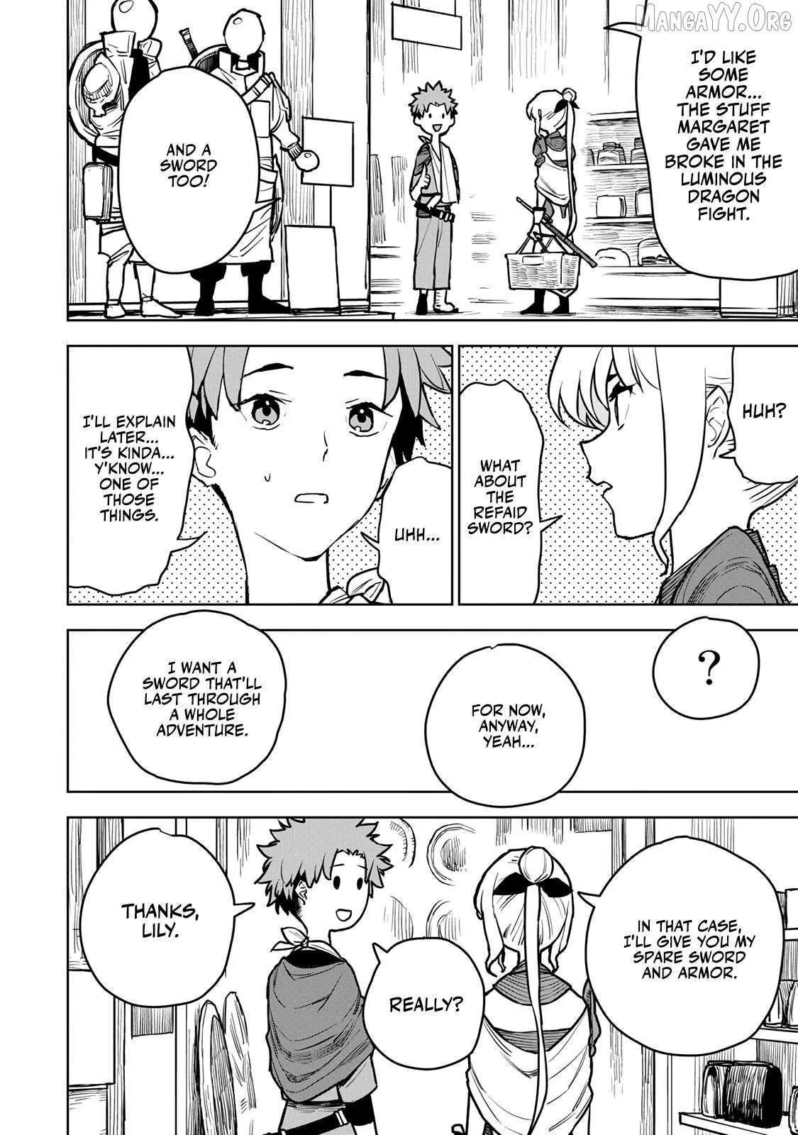Tsuihou sareta cheat fuyo majutsushi wa ki mama na second life wo ouka suru. ~ora wa buki dake janaku, arayuru mono ni "kyouka point" wo fuyo dekiru shi, ore no ishi de itsudemo kouka wo kaijo dekiru kedo, nokotta hitotachi daijoubu?~ Chapter 14 page 13 - 