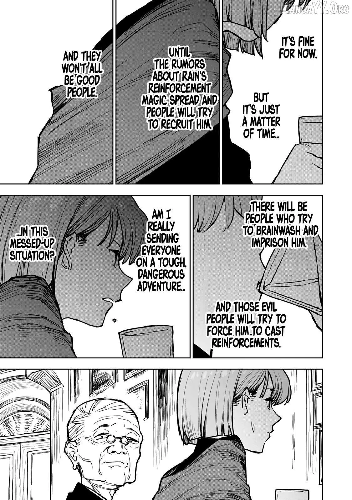 Tsuihou sareta cheat fuyo majutsushi wa ki mama na second life wo ouka suru. ~ora wa buki dake janaku, arayuru mono ni "kyouka point" wo fuyo dekiru shi, ore no ishi de itsudemo kouka wo kaijo dekiru kedo, nokotta hitotachi daijoubu?~ Chapter 14 page 28 - 