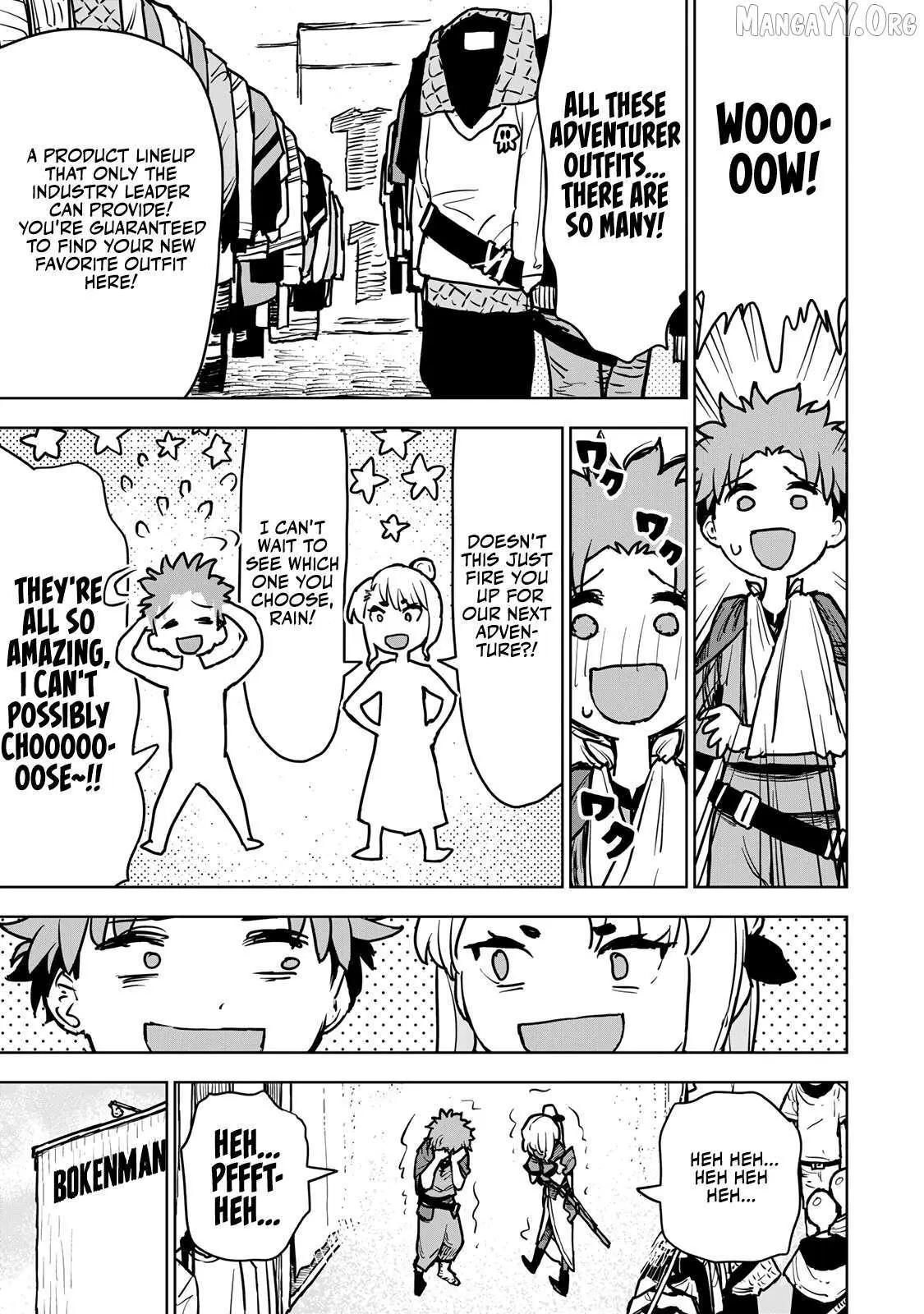 Tsuihou sareta cheat fuyo majutsushi wa ki mama na second life wo ouka suru. ~ora wa buki dake janaku, arayuru mono ni "kyouka point" wo fuyo dekiru shi, ore no ishi de itsudemo kouka wo kaijo dekiru kedo, nokotta hitotachi daijoubu?~ Chapter 14 page 10 - 