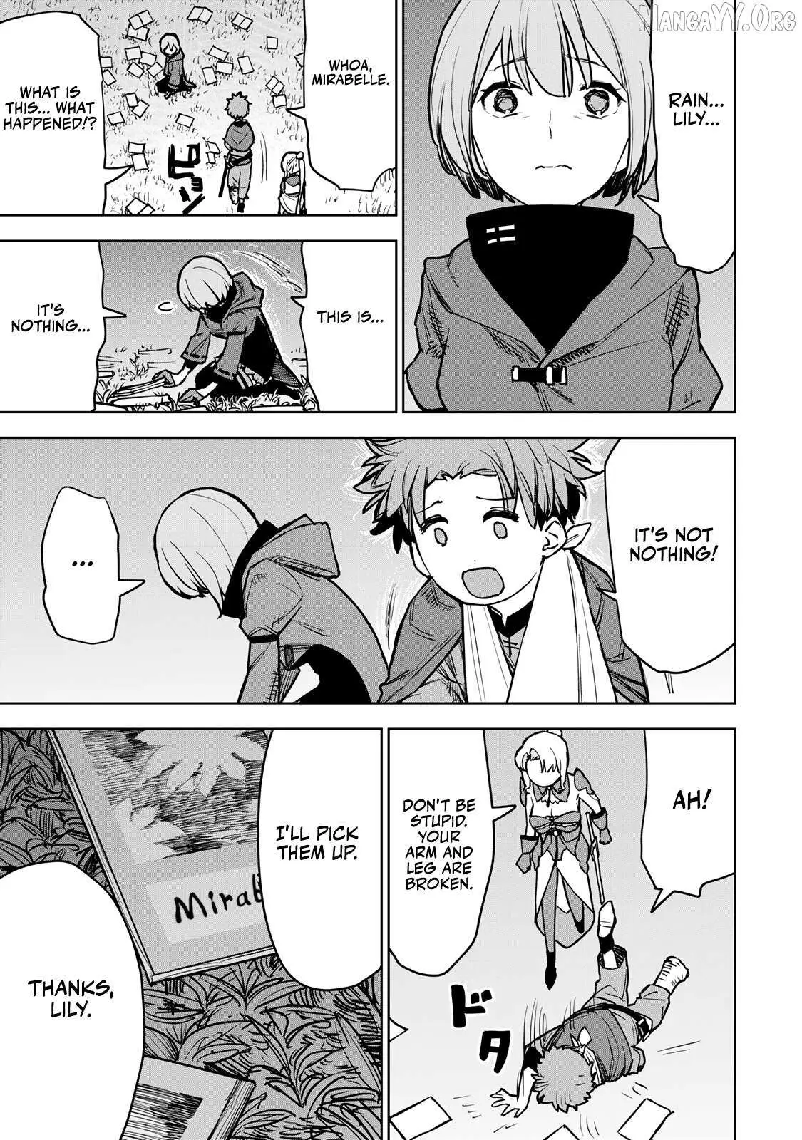 Tsuihou sareta cheat fuyo majutsushi wa ki mama na second life wo ouka suru. ~ora wa buki dake janaku, arayuru mono ni "kyouka point" wo fuyo dekiru shi, ore no ishi de itsudemo kouka wo kaijo dekiru kedo, nokotta hitotachi daijoubu?~ Chapter 15 page 13 - 