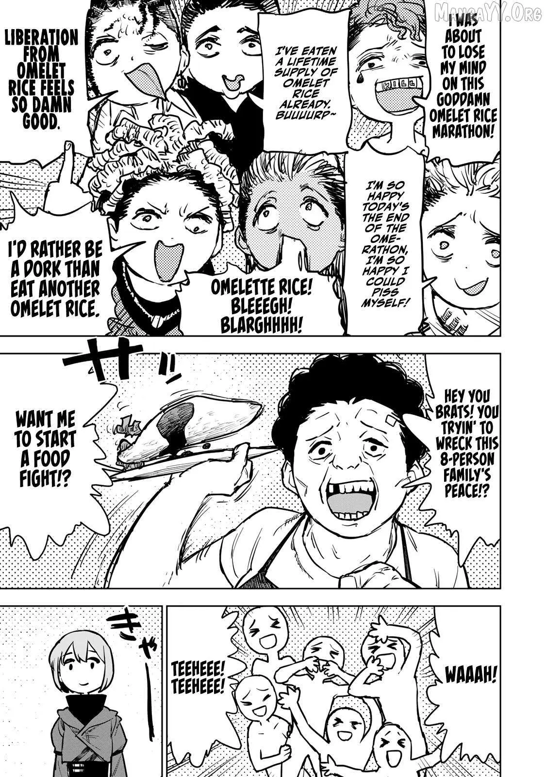 Tsuihou sareta cheat fuyo majutsushi wa ki mama na second life wo ouka suru. ~ora wa buki dake janaku, arayuru mono ni "kyouka point" wo fuyo dekiru shi, ore no ishi de itsudemo kouka wo kaijo dekiru kedo, nokotta hitotachi daijoubu?~ Chapter 15 page 5 - 