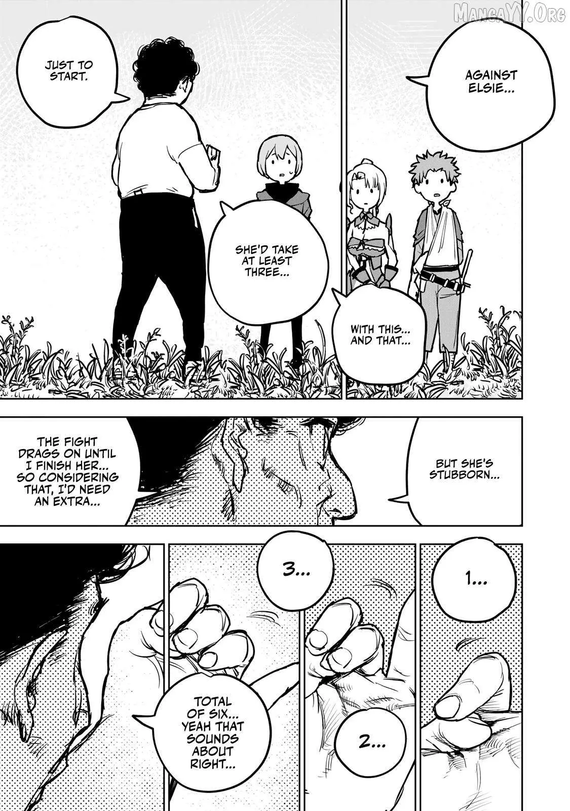 Tsuihou sareta cheat fuyo majutsushi wa ki mama na second life wo ouka suru. ~ora wa buki dake janaku, arayuru mono ni "kyouka point" wo fuyo dekiru shi, ore no ishi de itsudemo kouka wo kaijo dekiru kedo, nokotta hitotachi daijoubu?~ Chapter 15 page 41 - 