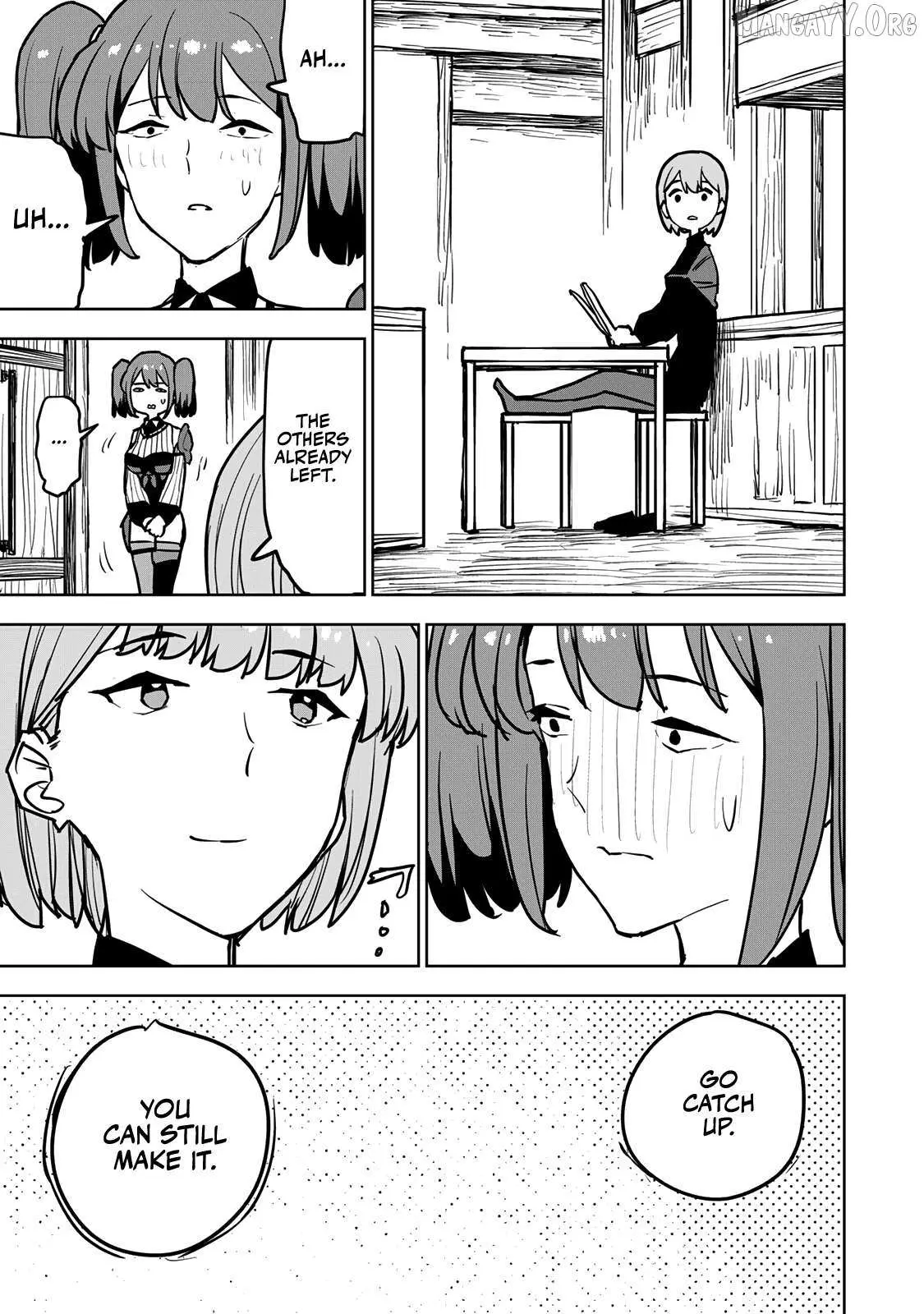Tsuihou sareta cheat fuyo majutsushi wa ki mama na second life wo ouka suru. ~ora wa buki dake janaku, arayuru mono ni "kyouka point" wo fuyo dekiru shi, ore no ishi de itsudemo kouka wo kaijo dekiru kedo, nokotta hitotachi daijoubu?~ Chapter 16 page 49 - 