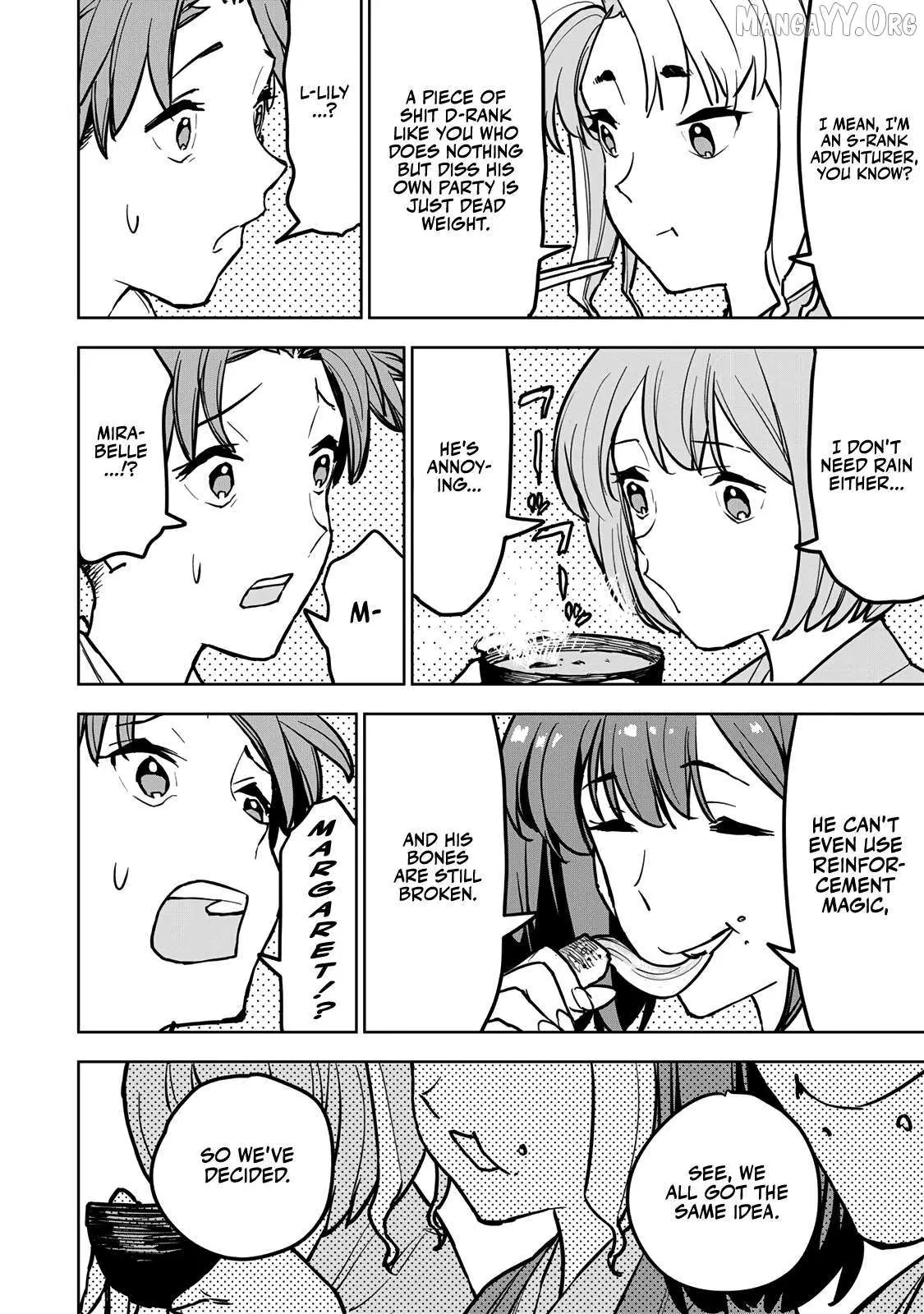Tsuihou sareta cheat fuyo majutsushi wa ki mama na second life wo ouka suru. ~ora wa buki dake janaku, arayuru mono ni "kyouka point" wo fuyo dekiru shi, ore no ishi de itsudemo kouka wo kaijo dekiru kedo, nokotta hitotachi daijoubu?~ Chapter 17 page 27 - 
