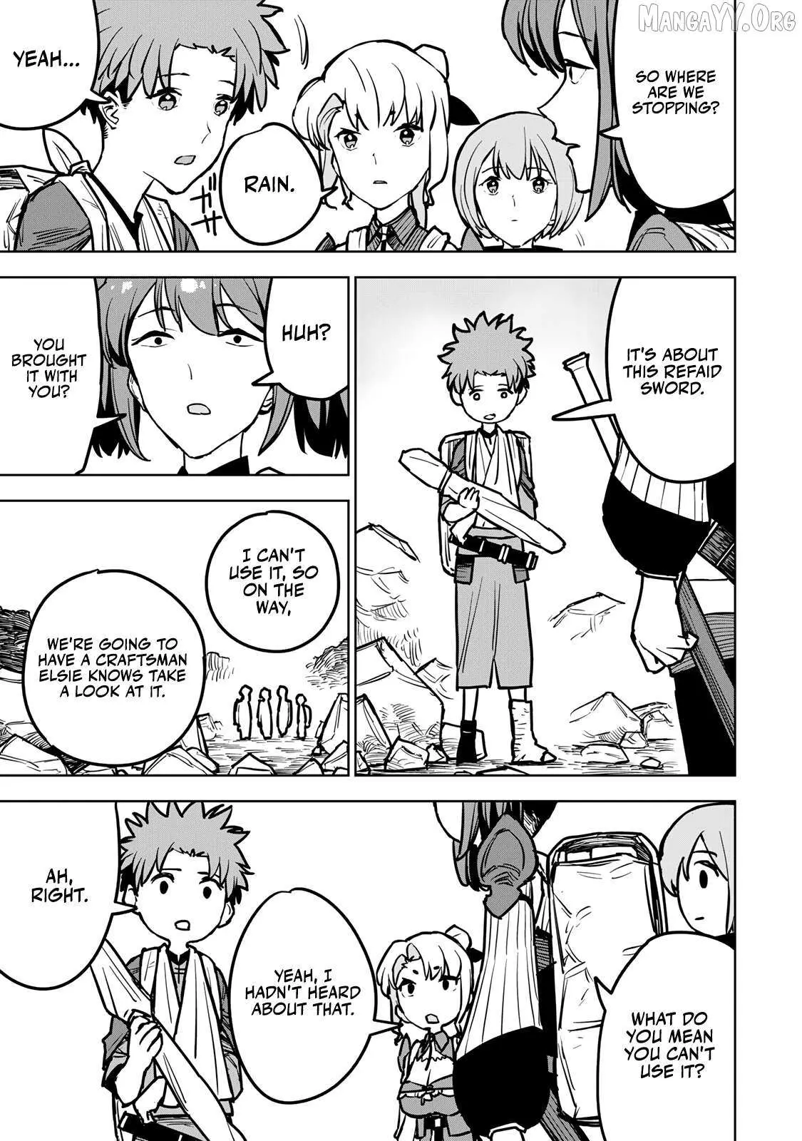 Tsuihou sareta cheat fuyo majutsushi wa ki mama na second life wo ouka suru. ~ora wa buki dake janaku, arayuru mono ni "kyouka point" wo fuyo dekiru shi, ore no ishi de itsudemo kouka wo kaijo dekiru kedo, nokotta hitotachi daijoubu?~ Chapter 17 page 52 - 