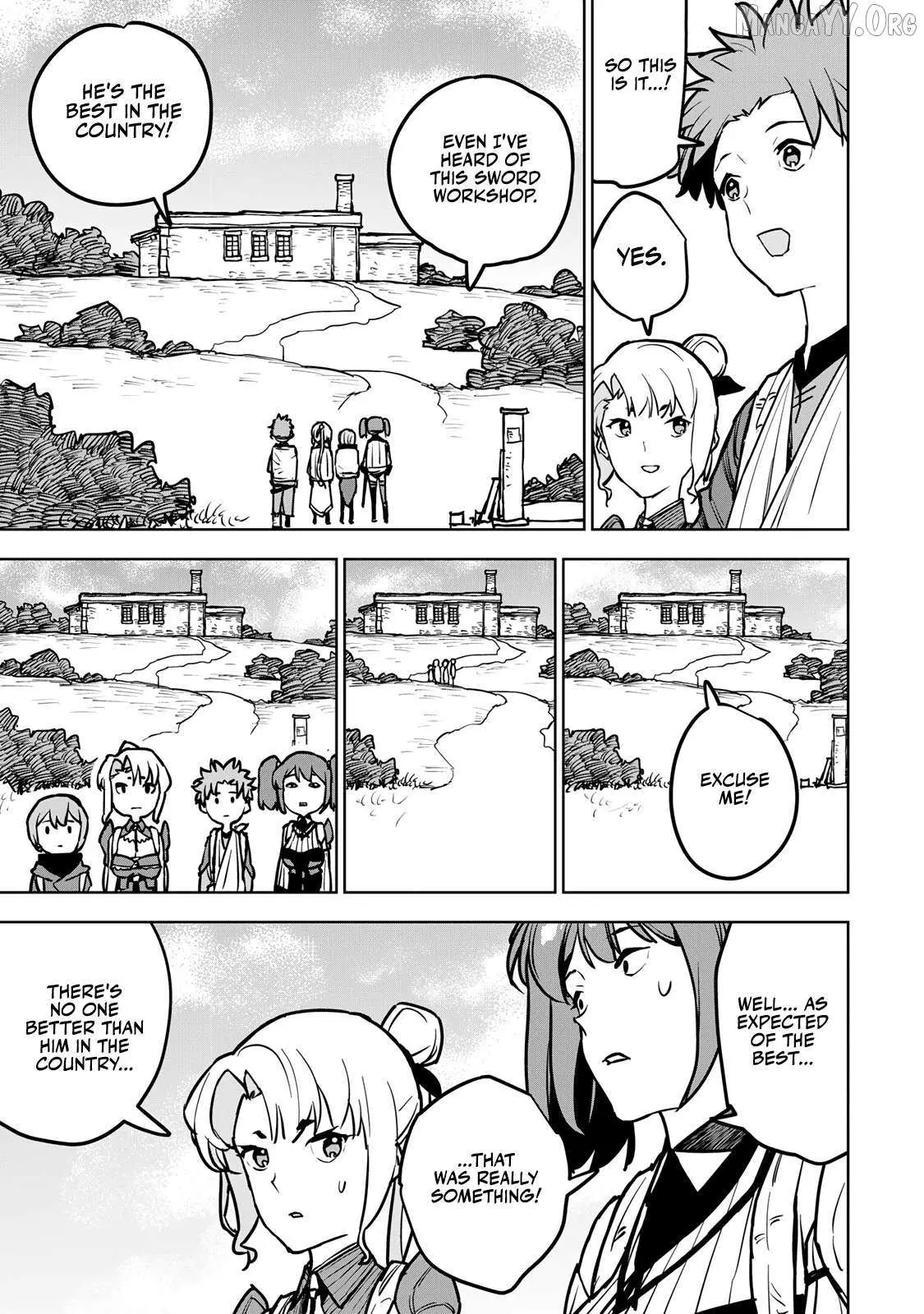 Tsuihou sareta cheat fuyo majutsushi wa ki mama na second life wo ouka suru. ~ora wa buki dake janaku, arayuru mono ni "kyouka point" wo fuyo dekiru shi, ore no ishi de itsudemo kouka wo kaijo dekiru kedo, nokotta hitotachi daijoubu?~ Chapter 18 page 21 - 