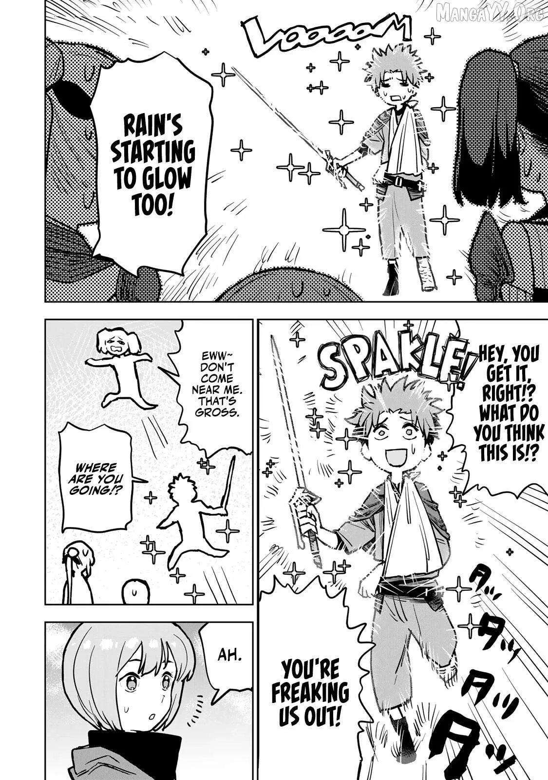 Tsuihou sareta cheat fuyo majutsushi wa ki mama na second life wo ouka suru. ~ora wa buki dake janaku, arayuru mono ni "kyouka point" wo fuyo dekiru shi, ore no ishi de itsudemo kouka wo kaijo dekiru kedo, nokotta hitotachi daijoubu?~ Chapter 18 page 8 - 