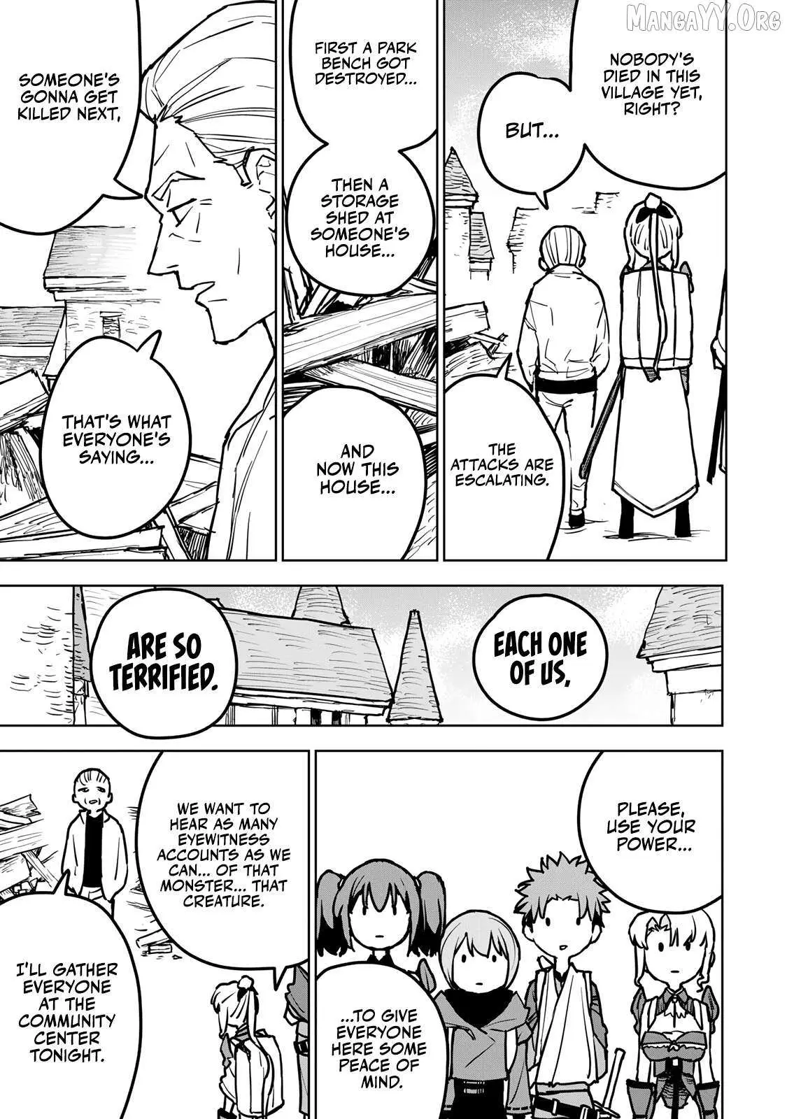 Tsuihou sareta cheat fuyo majutsushi wa ki mama na second life wo ouka suru. ~ora wa buki dake janaku, arayuru mono ni "kyouka point" wo fuyo dekiru shi, ore no ishi de itsudemo kouka wo kaijo dekiru kedo, nokotta hitotachi daijoubu?~ Chapter 19 page 29 - 