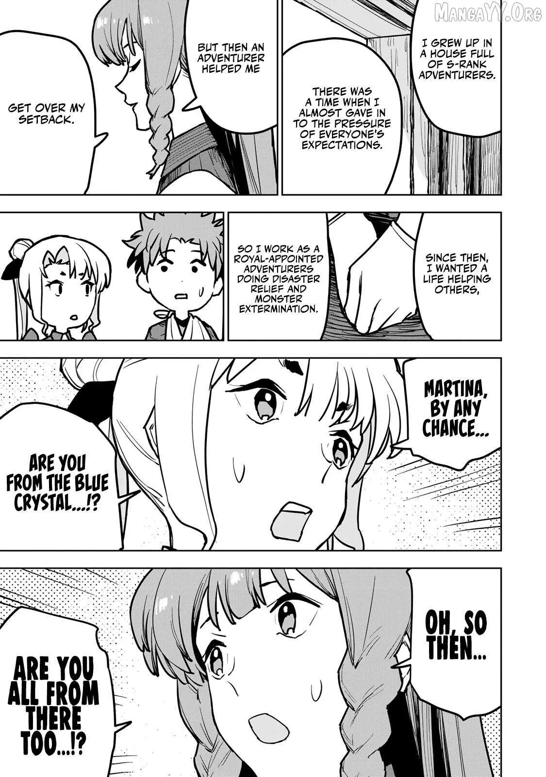 Tsuihou sareta cheat fuyo majutsushi wa ki mama na second life wo ouka suru. ~ora wa buki dake janaku, arayuru mono ni "kyouka point" wo fuyo dekiru shi, ore no ishi de itsudemo kouka wo kaijo dekiru kedo, nokotta hitotachi daijoubu?~ Chapter 19 page 37 - 