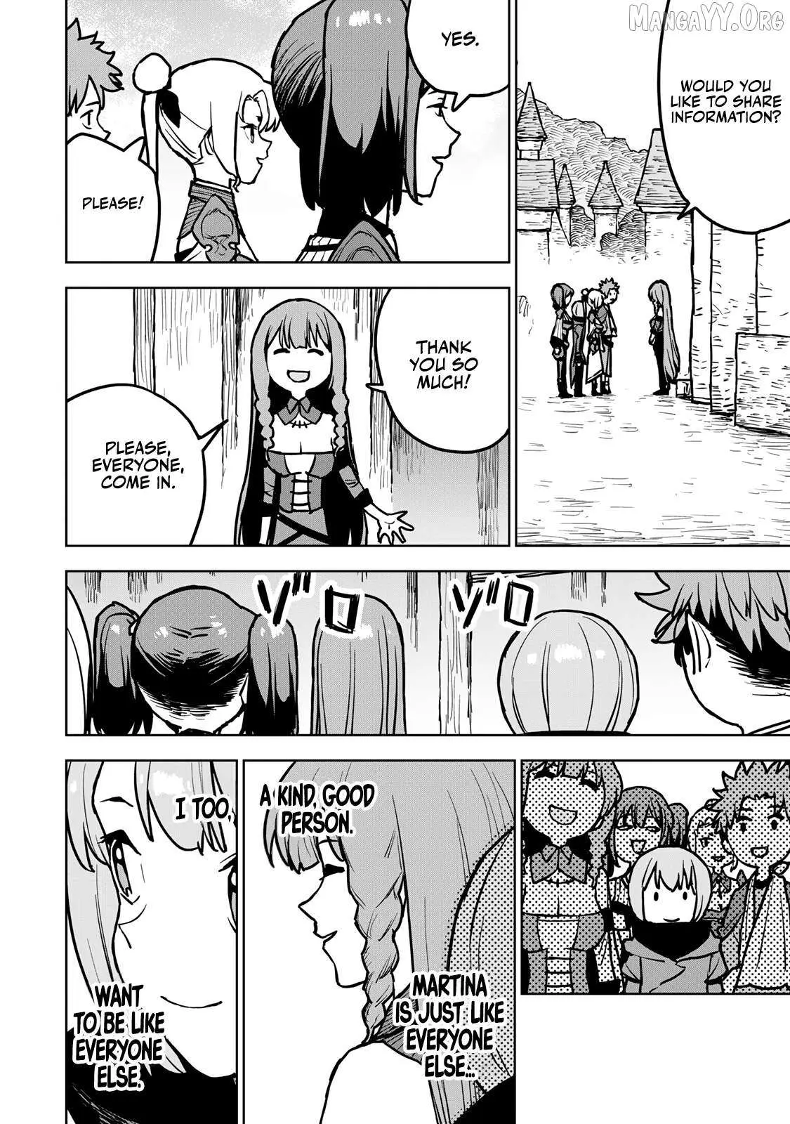 Tsuihou sareta cheat fuyo majutsushi wa ki mama na second life wo ouka suru. ~ora wa buki dake janaku, arayuru mono ni "kyouka point" wo fuyo dekiru shi, ore no ishi de itsudemo kouka wo kaijo dekiru kedo, nokotta hitotachi daijoubu?~ Chapter 19 page 40 - 