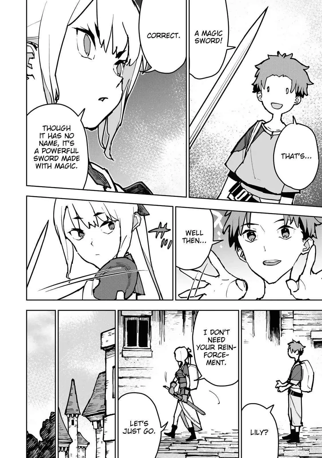 Tsuihou sareta cheat fuyo majutsushi wa ki mama na second life wo ouka suru. ~ora wa buki dake janaku, arayuru mono ni "kyouka point" wo fuyo dekiru shi, ore no ishi de itsudemo kouka wo kaijo dekiru kedo, nokotta hitotachi daijoubu?~ Chapter 2 page 14 - 