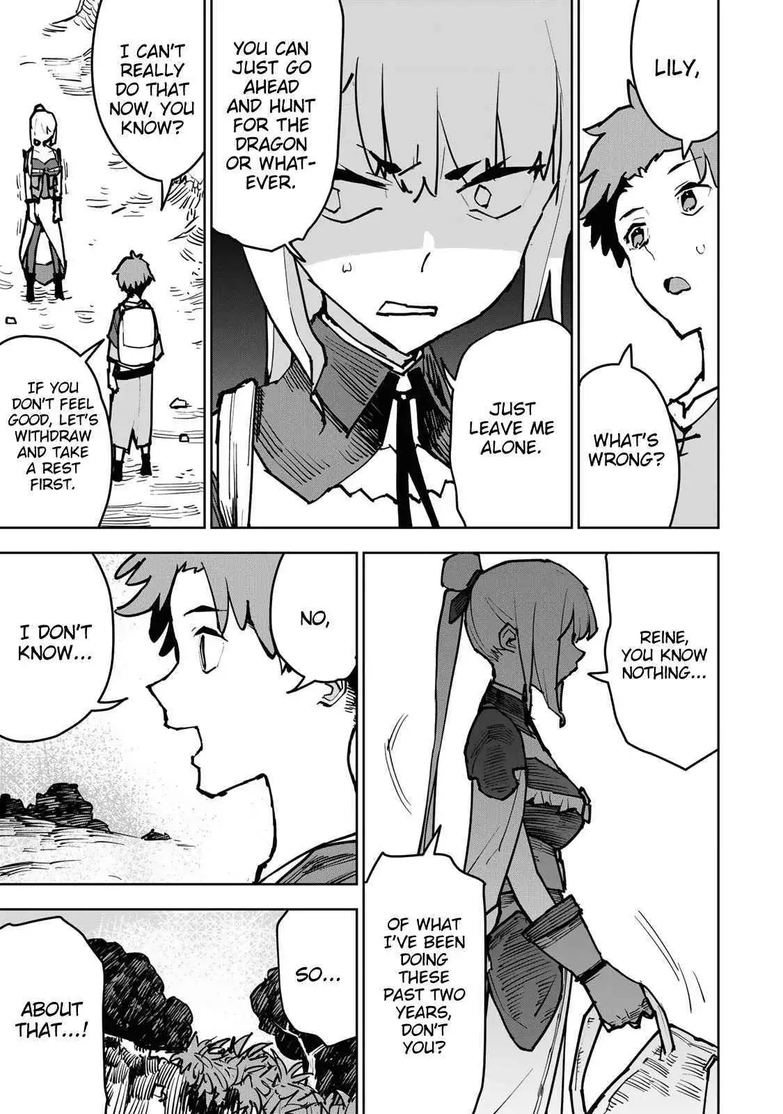 Tsuihou sareta cheat fuyo majutsushi wa ki mama na second life wo ouka suru. ~ora wa buki dake janaku, arayuru mono ni "kyouka point" wo fuyo dekiru shi, ore no ishi de itsudemo kouka wo kaijo dekiru kedo, nokotta hitotachi daijoubu?~ Chapter 2 page 19 - 