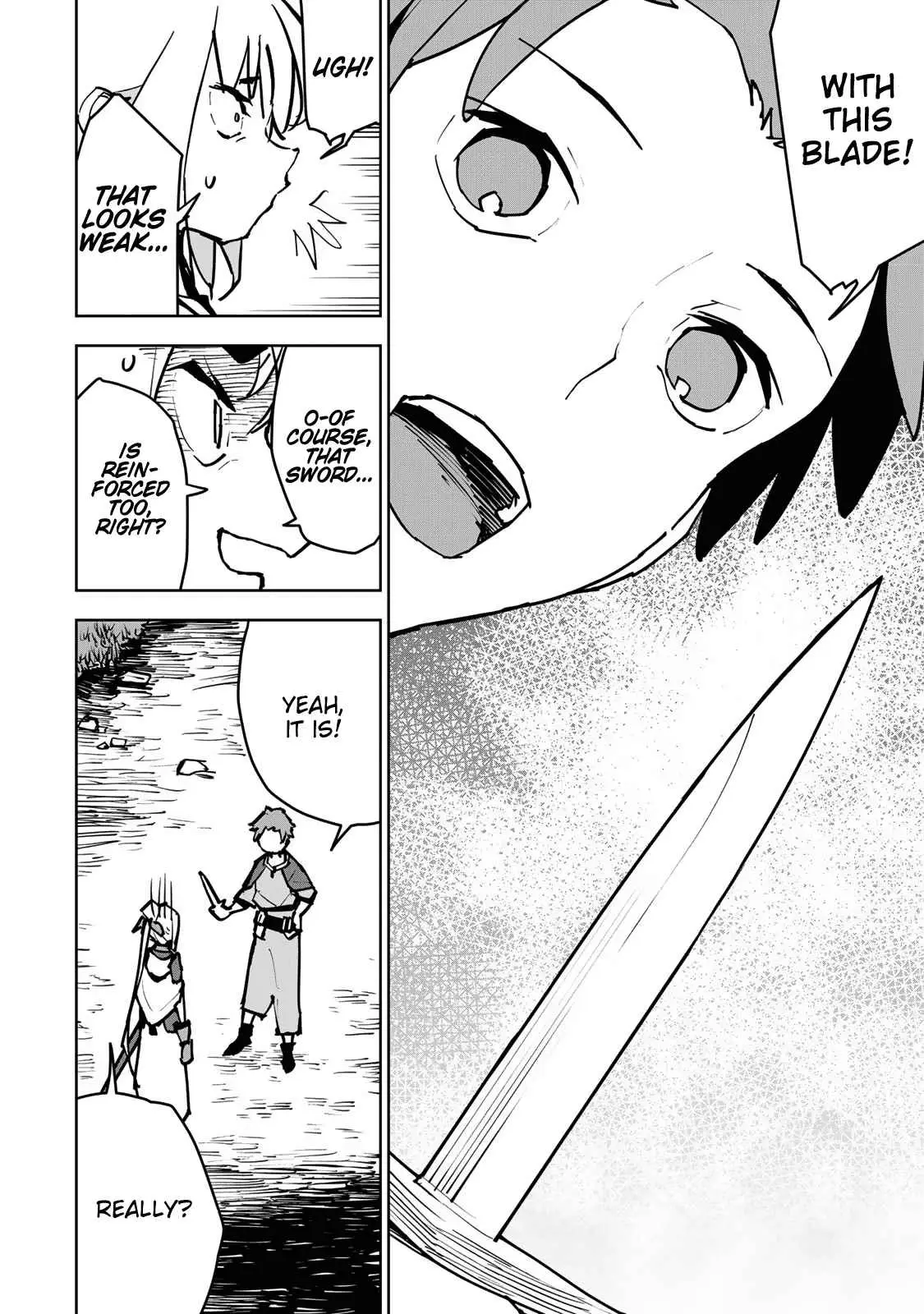 Tsuihou sareta cheat fuyo majutsushi wa ki mama na second life wo ouka suru. ~ora wa buki dake janaku, arayuru mono ni "kyouka point" wo fuyo dekiru shi, ore no ishi de itsudemo kouka wo kaijo dekiru kedo, nokotta hitotachi daijoubu?~ Chapter 2 page 30 - 