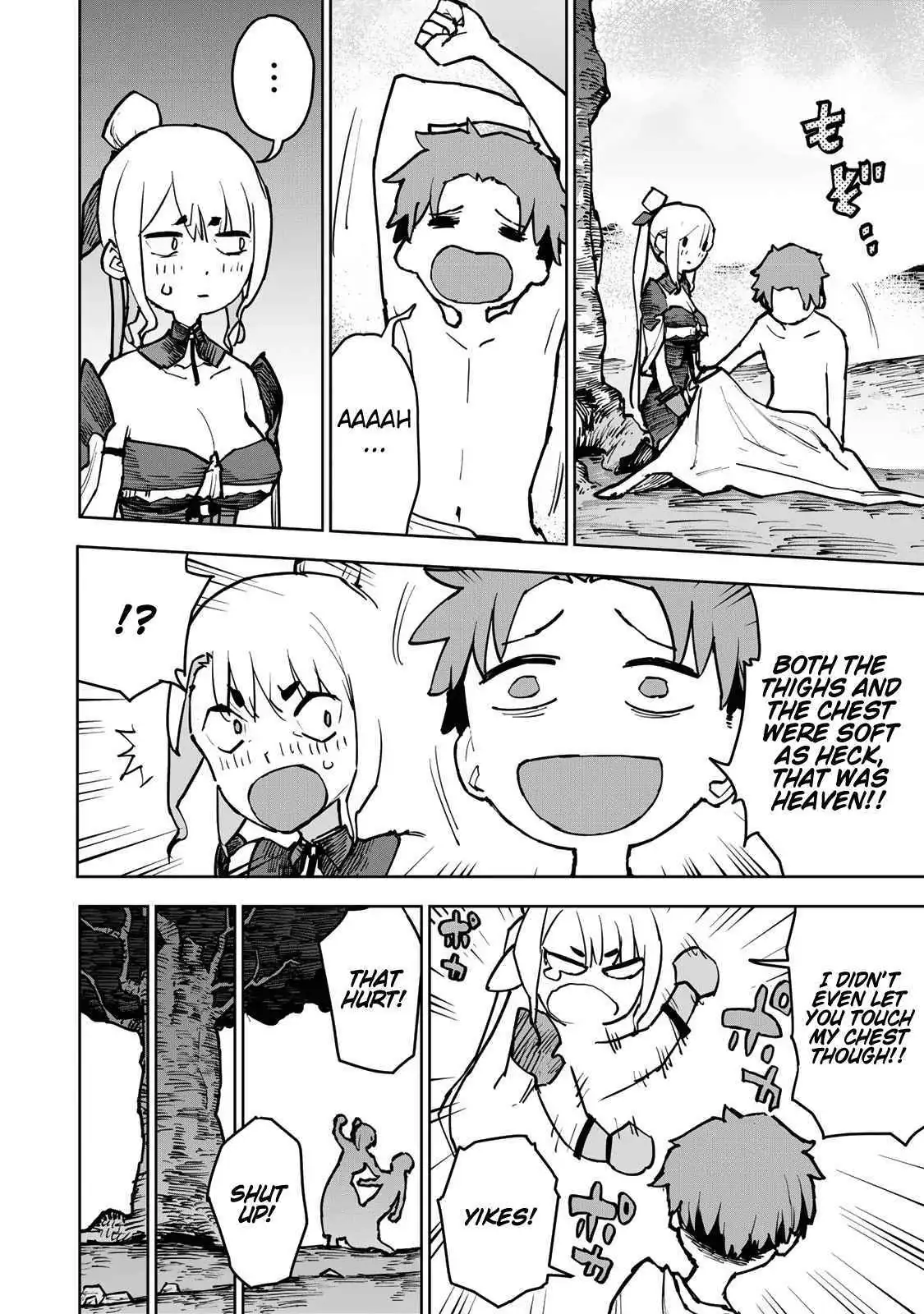 Tsuihou sareta cheat fuyo majutsushi wa ki mama na second life wo ouka suru. ~ora wa buki dake janaku, arayuru mono ni "kyouka point" wo fuyo dekiru shi, ore no ishi de itsudemo kouka wo kaijo dekiru kedo, nokotta hitotachi daijoubu?~ Chapter 2 page 46 - 