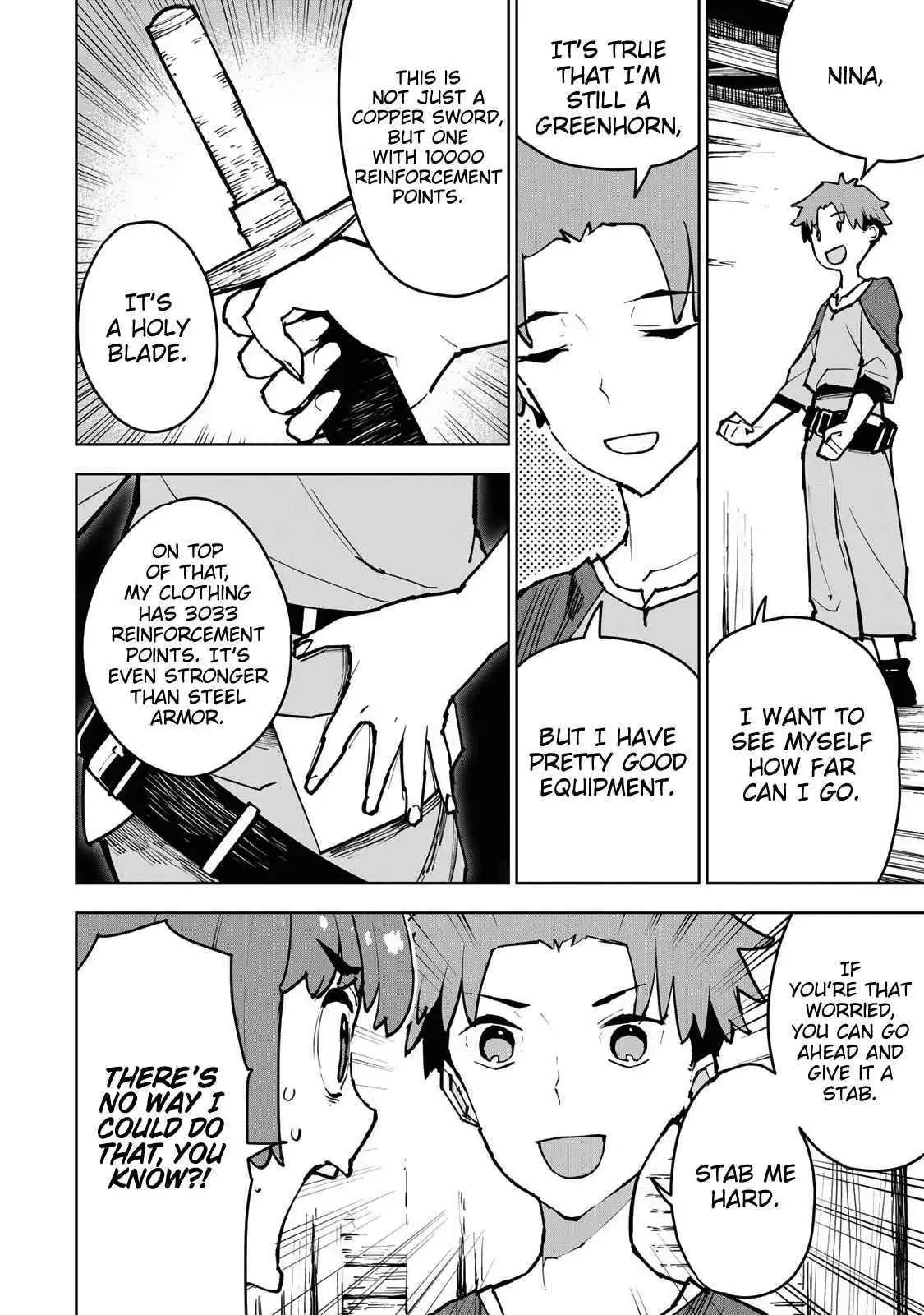 Tsuihou sareta cheat fuyo majutsushi wa ki mama na second life wo ouka suru. ~ora wa buki dake janaku, arayuru mono ni "kyouka point" wo fuyo dekiru shi, ore no ishi de itsudemo kouka wo kaijo dekiru kedo, nokotta hitotachi daijoubu?~ Chapter 2 page 6 - 