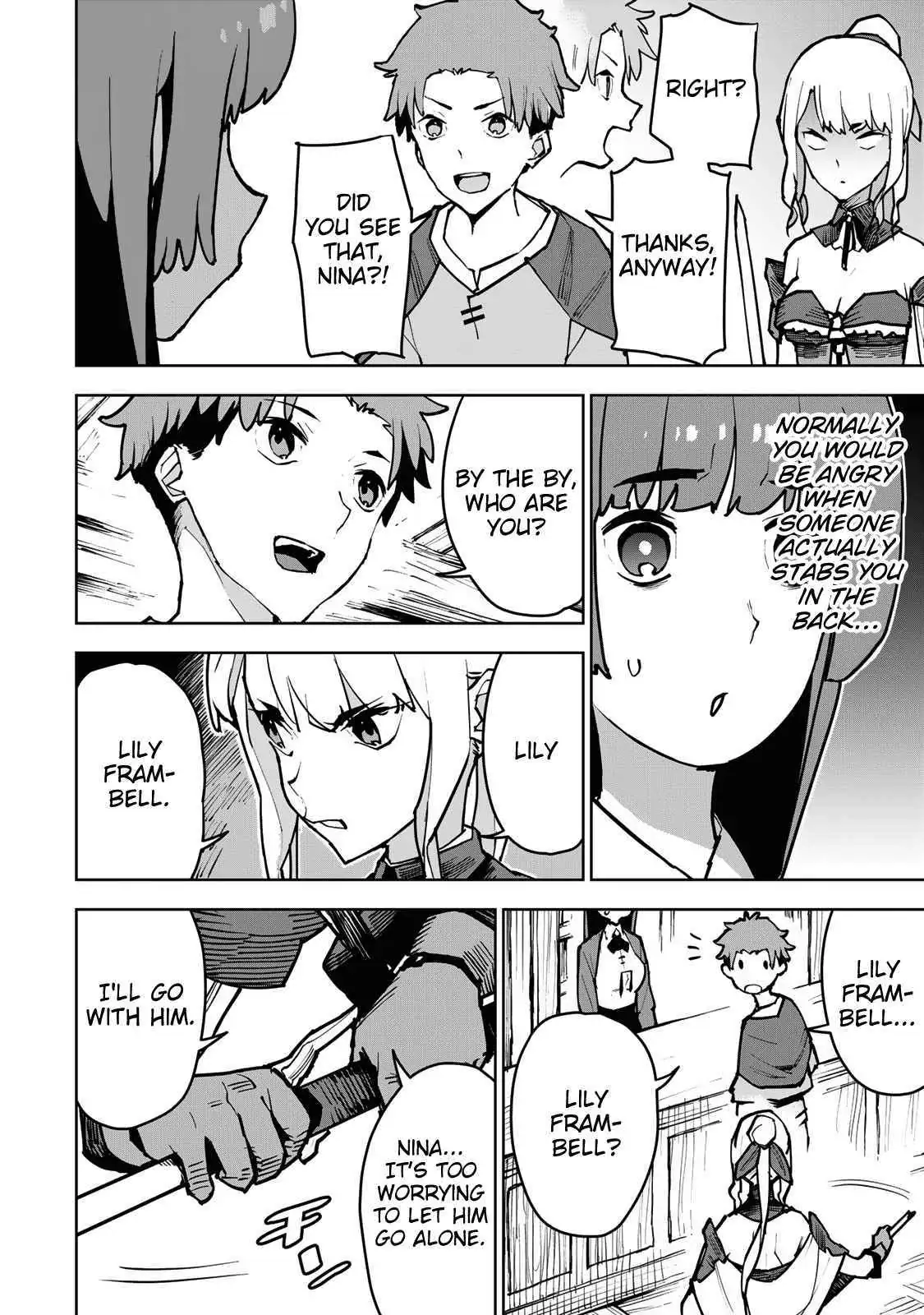 Tsuihou sareta cheat fuyo majutsushi wa ki mama na second life wo ouka suru. ~ora wa buki dake janaku, arayuru mono ni "kyouka point" wo fuyo dekiru shi, ore no ishi de itsudemo kouka wo kaijo dekiru kedo, nokotta hitotachi daijoubu?~ Chapter 2 page 8 - 