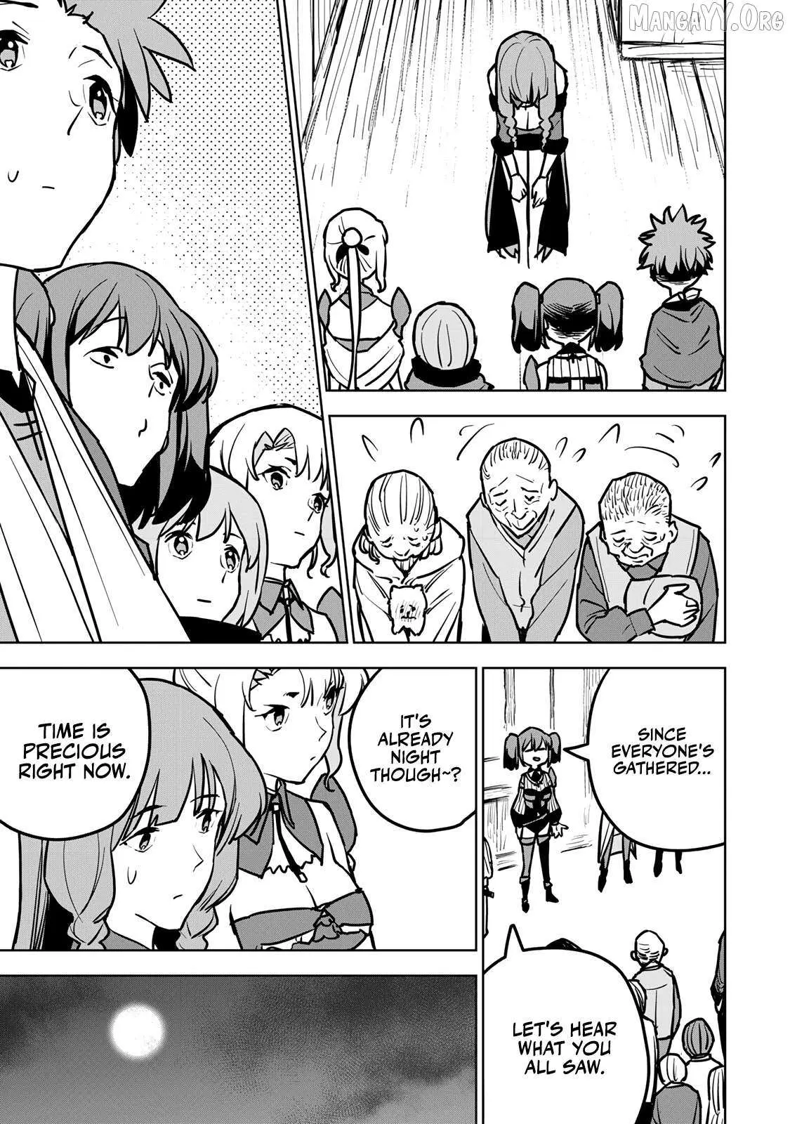 Tsuihou sareta cheat fuyo majutsushi wa ki mama na second life wo ouka suru. ~ora wa buki dake janaku, arayuru mono ni "kyouka point" wo fuyo dekiru shi, ore no ishi de itsudemo kouka wo kaijo dekiru kedo, nokotta hitotachi daijoubu?~ Chapter 20 page 53 - 