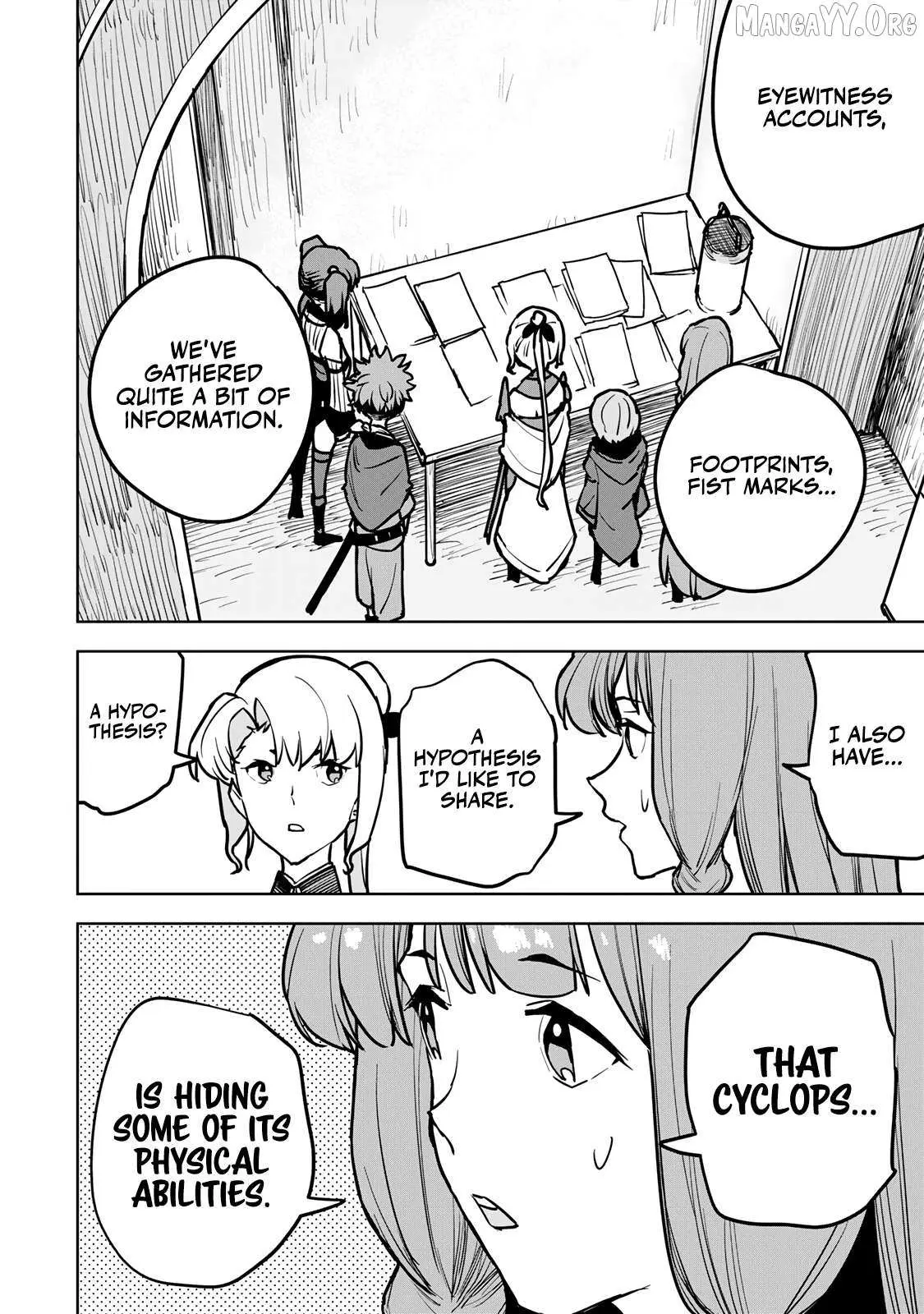 Tsuihou sareta cheat fuyo majutsushi wa ki mama na second life wo ouka suru. ~ora wa buki dake janaku, arayuru mono ni "kyouka point" wo fuyo dekiru shi, ore no ishi de itsudemo kouka wo kaijo dekiru kedo, nokotta hitotachi daijoubu?~ Chapter 20 page 54 - 