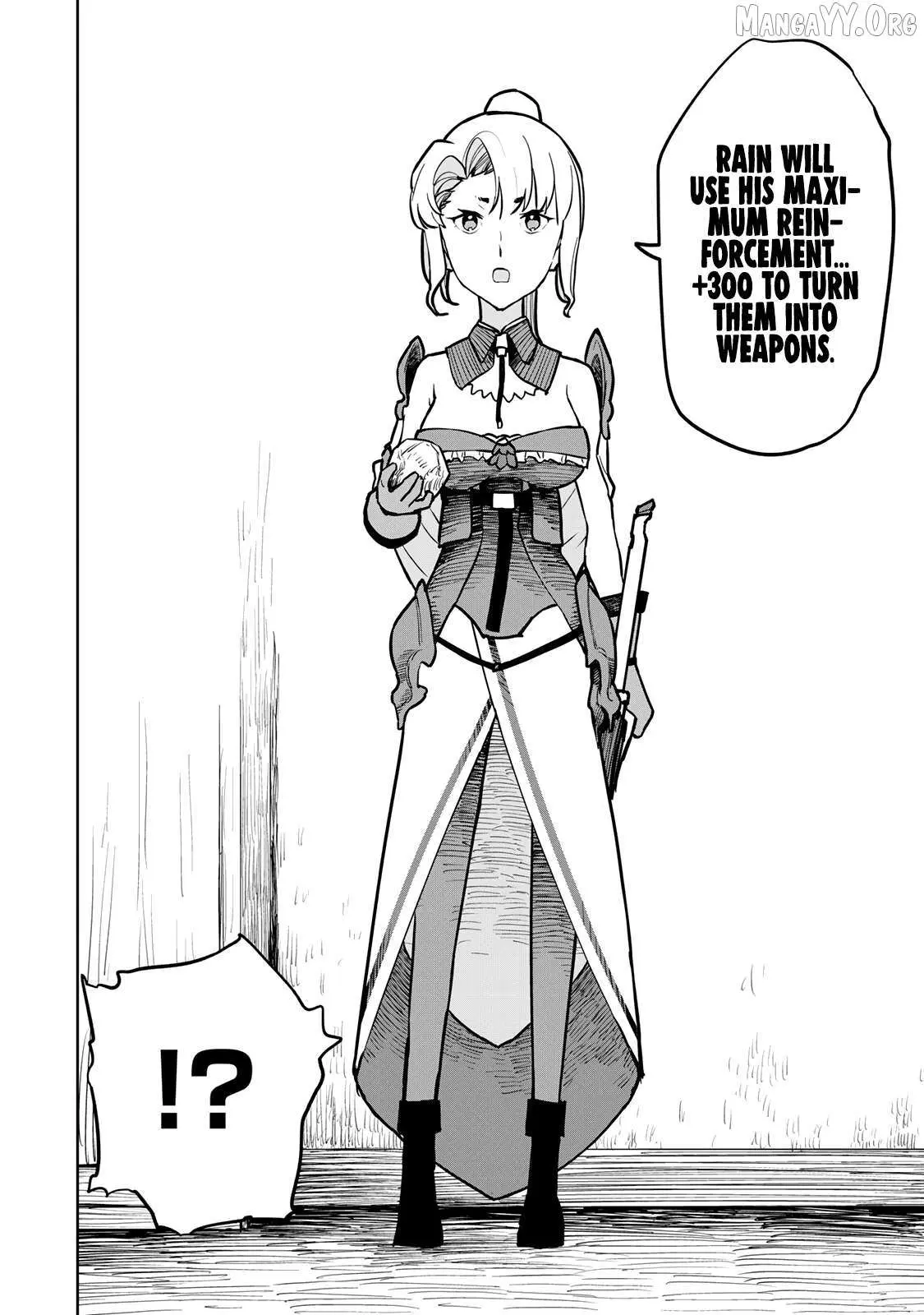 Tsuihou sareta cheat fuyo majutsushi wa ki mama na second life wo ouka suru. ~ora wa buki dake janaku, arayuru mono ni "kyouka point" wo fuyo dekiru shi, ore no ishi de itsudemo kouka wo kaijo dekiru kedo, nokotta hitotachi daijoubu?~ Chapter 21 page 28 - 