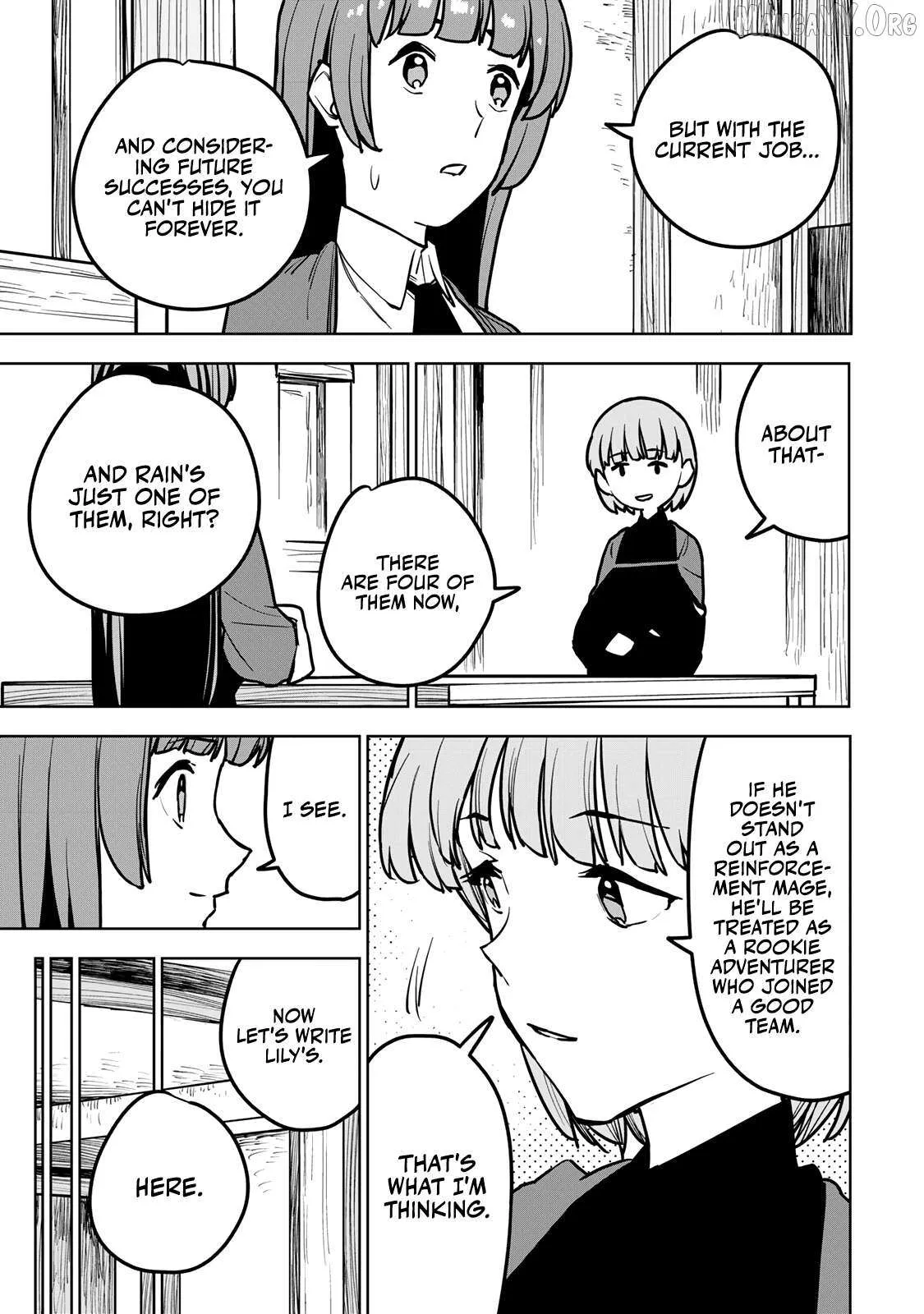 Tsuihou sareta cheat fuyo majutsushi wa ki mama na second life wo ouka suru. ~ora wa buki dake janaku, arayuru mono ni "kyouka point" wo fuyo dekiru shi, ore no ishi de itsudemo kouka wo kaijo dekiru kedo, nokotta hitotachi daijoubu?~ Chapter 21 page 35 - 