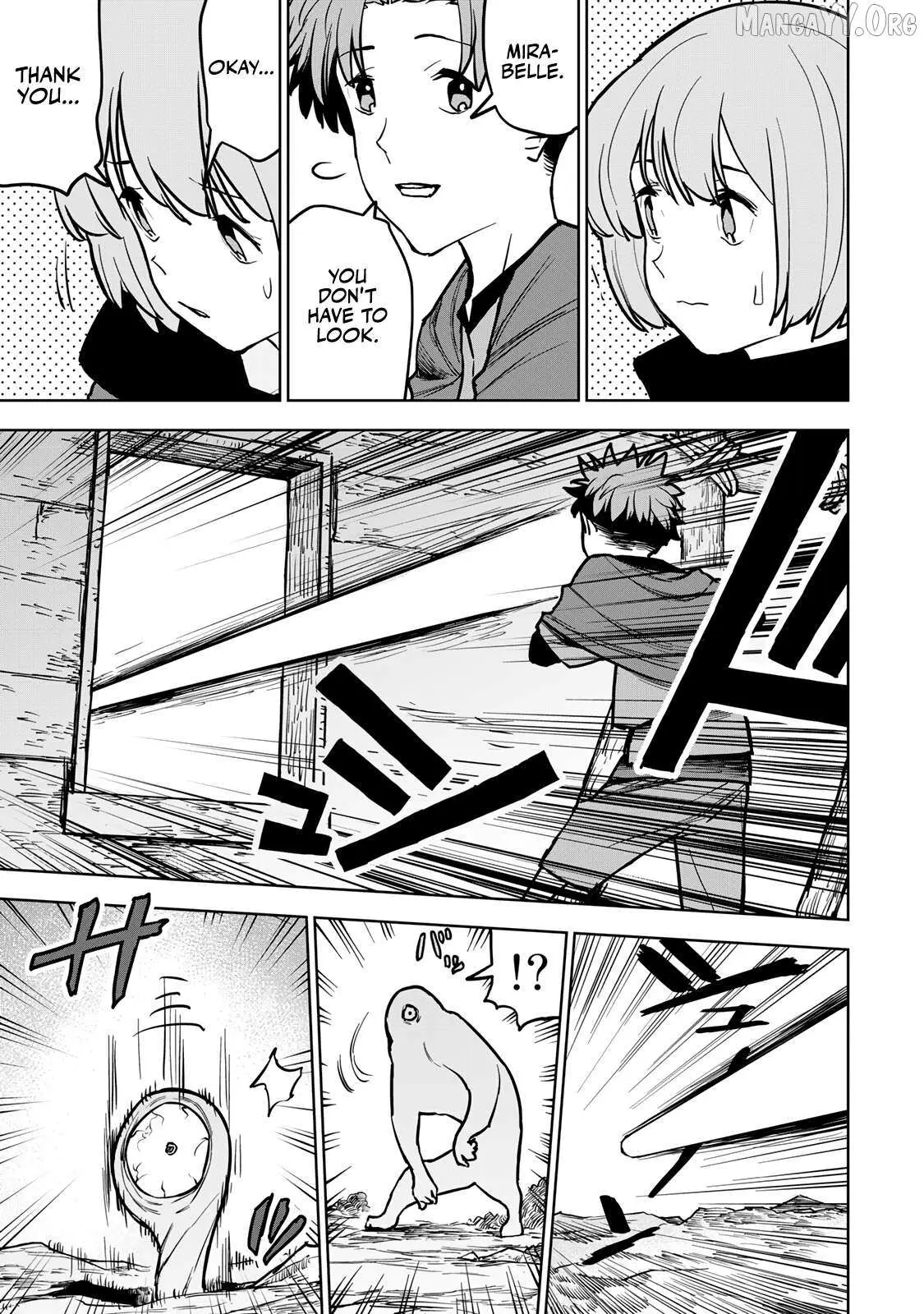 Tsuihou sareta cheat fuyo majutsushi wa ki mama na second life wo ouka suru. ~ora wa buki dake janaku, arayuru mono ni "kyouka point" wo fuyo dekiru shi, ore no ishi de itsudemo kouka wo kaijo dekiru kedo, nokotta hitotachi daijoubu?~ Chapter 21 page 47 - 