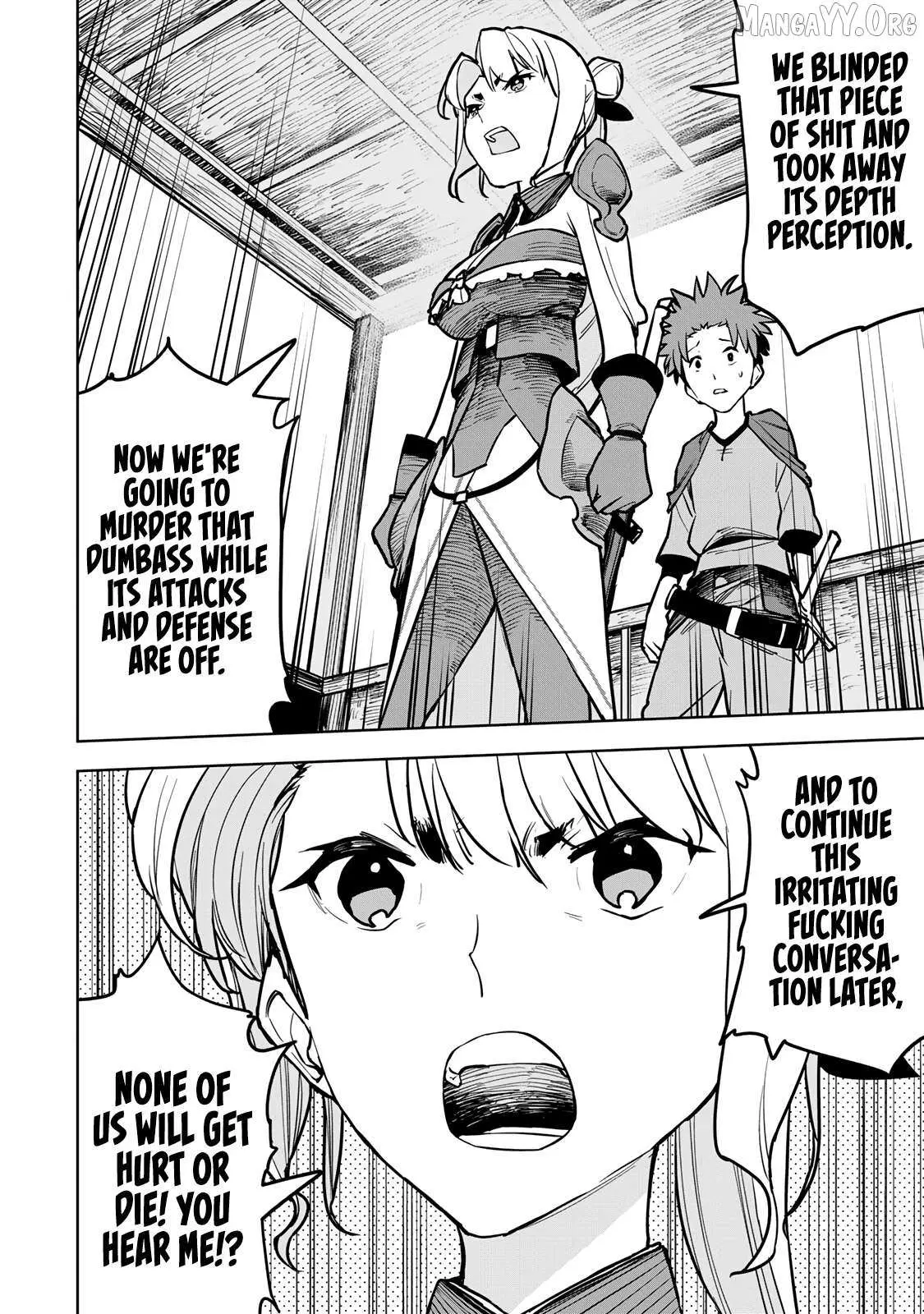 Tsuihou sareta cheat fuyo majutsushi wa ki mama na second life wo ouka suru. ~ora wa buki dake janaku, arayuru mono ni "kyouka point" wo fuyo dekiru shi, ore no ishi de itsudemo kouka wo kaijo dekiru kedo, nokotta hitotachi daijoubu?~ Chapter 21 page 52 - 