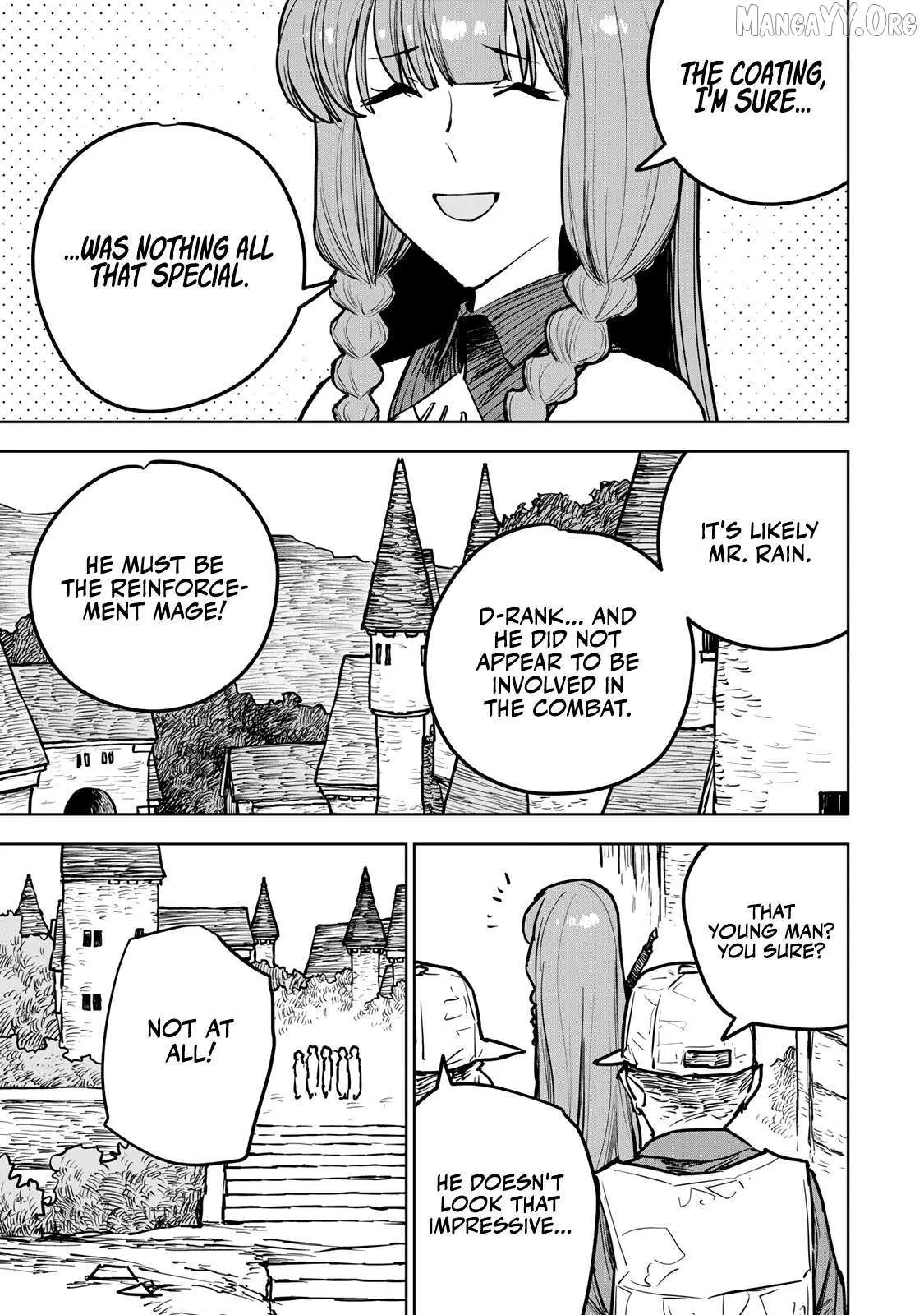 Tsuihou sareta cheat fuyo majutsushi wa ki mama na second life wo ouka suru. ~ora wa buki dake janaku, arayuru mono ni "kyouka point" wo fuyo dekiru shi, ore no ishi de itsudemo kouka wo kaijo dekiru kedo, nokotta hitotachi daijoubu?~ Chapter 21 page 55 - 