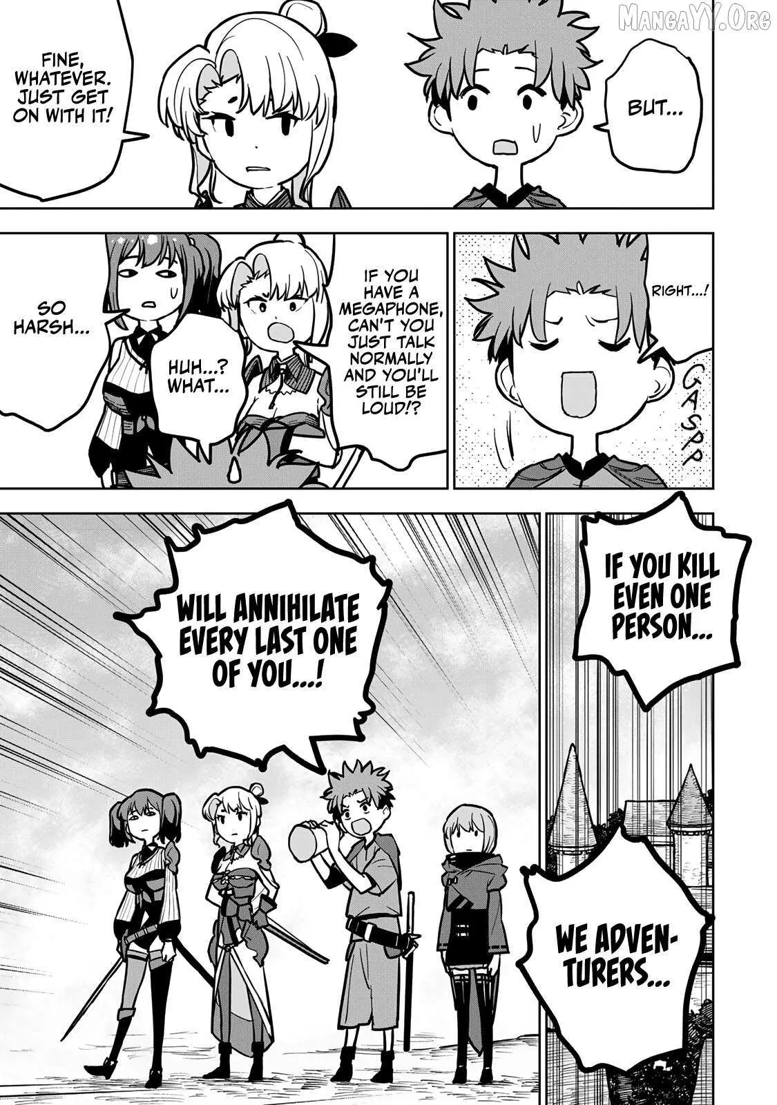 Tsuihou sareta cheat fuyo majutsushi wa ki mama na second life wo ouka suru. ~ora wa buki dake janaku, arayuru mono ni "kyouka point" wo fuyo dekiru shi, ore no ishi de itsudemo kouka wo kaijo dekiru kedo, nokotta hitotachi daijoubu?~ Chapter 22 page 14 - 