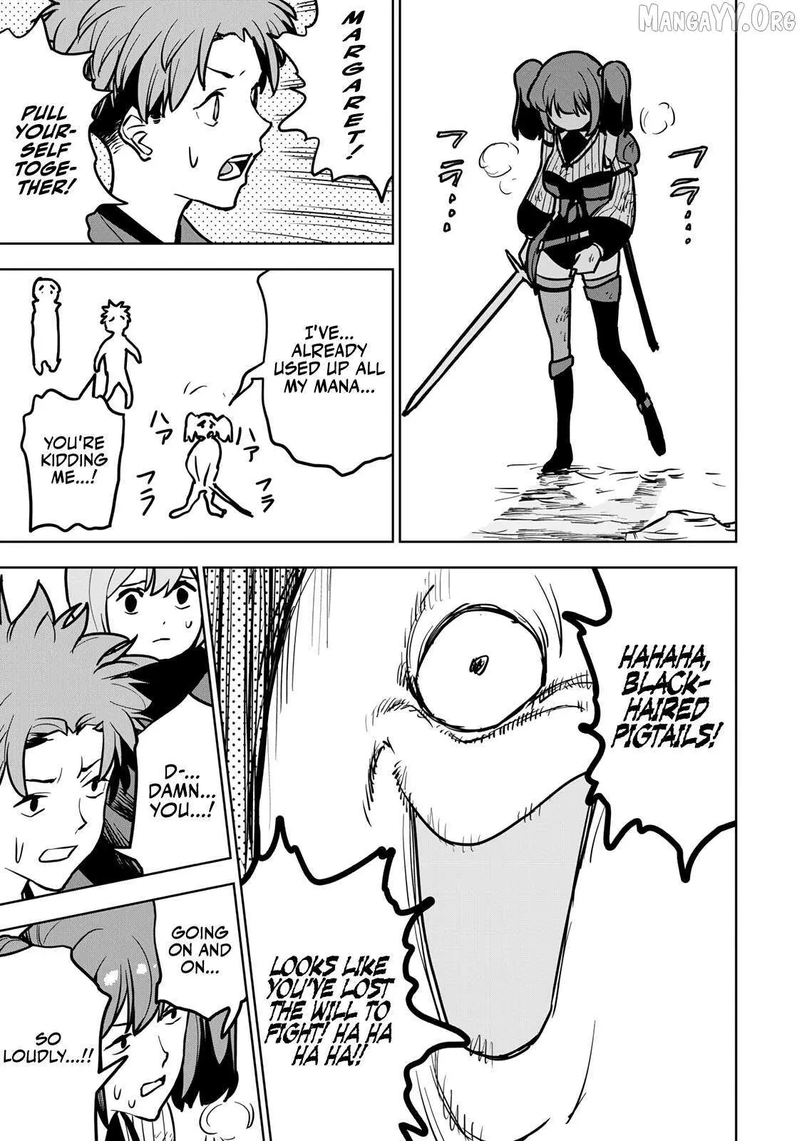 Tsuihou sareta cheat fuyo majutsushi wa ki mama na second life wo ouka suru. ~ora wa buki dake janaku, arayuru mono ni "kyouka point" wo fuyo dekiru shi, ore no ishi de itsudemo kouka wo kaijo dekiru kedo, nokotta hitotachi daijoubu?~ Chapter 22 page 18 - 
