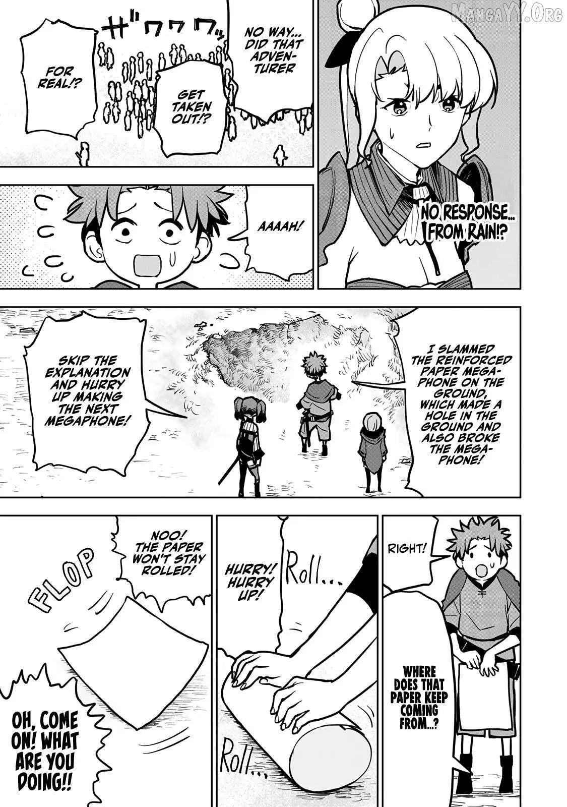 Tsuihou sareta cheat fuyo majutsushi wa ki mama na second life wo ouka suru. ~ora wa buki dake janaku, arayuru mono ni "kyouka point" wo fuyo dekiru shi, ore no ishi de itsudemo kouka wo kaijo dekiru kedo, nokotta hitotachi daijoubu?~ Chapter 22 page 30 - 