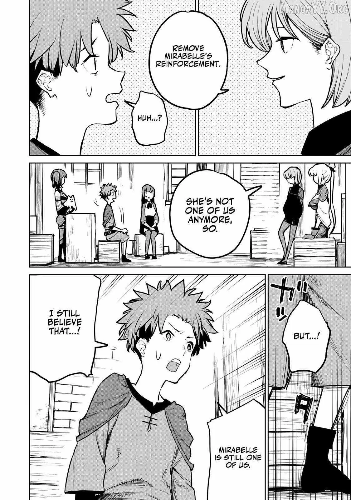 Tsuihou sareta cheat fuyo majutsushi wa ki mama na second life wo ouka suru. ~ora wa buki dake janaku, arayuru mono ni "kyouka point" wo fuyo dekiru shi, ore no ishi de itsudemo kouka wo kaijo dekiru kedo, nokotta hitotachi daijoubu?~ Chapter 24 page 8 - 