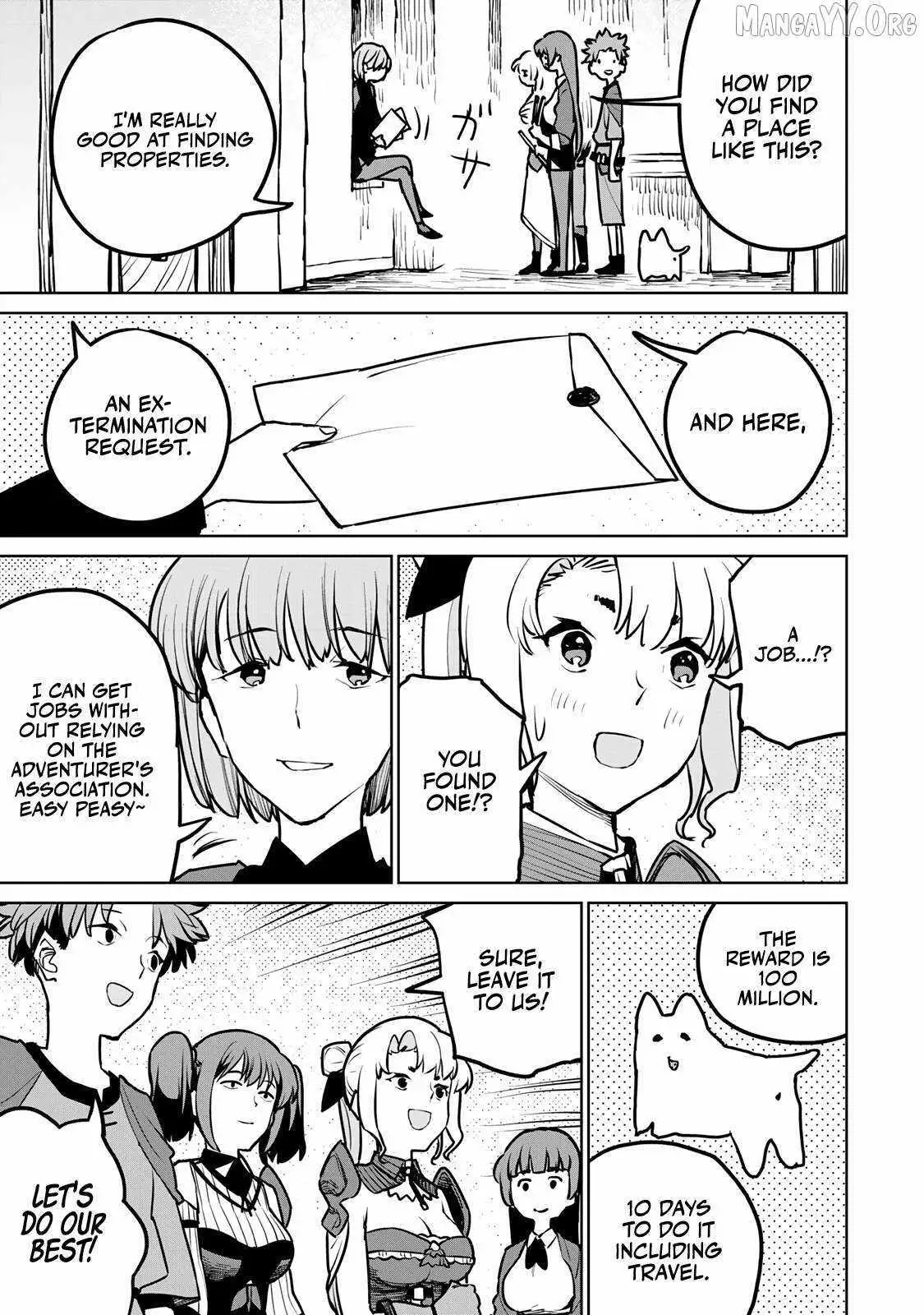 Tsuihou sareta cheat fuyo majutsushi wa ki mama na second life wo ouka suru. ~ora wa buki dake janaku, arayuru mono ni "kyouka point" wo fuyo dekiru shi, ore no ishi de itsudemo kouka wo kaijo dekiru kedo, nokotta hitotachi daijoubu?~ Chapter 25 page 42 - 