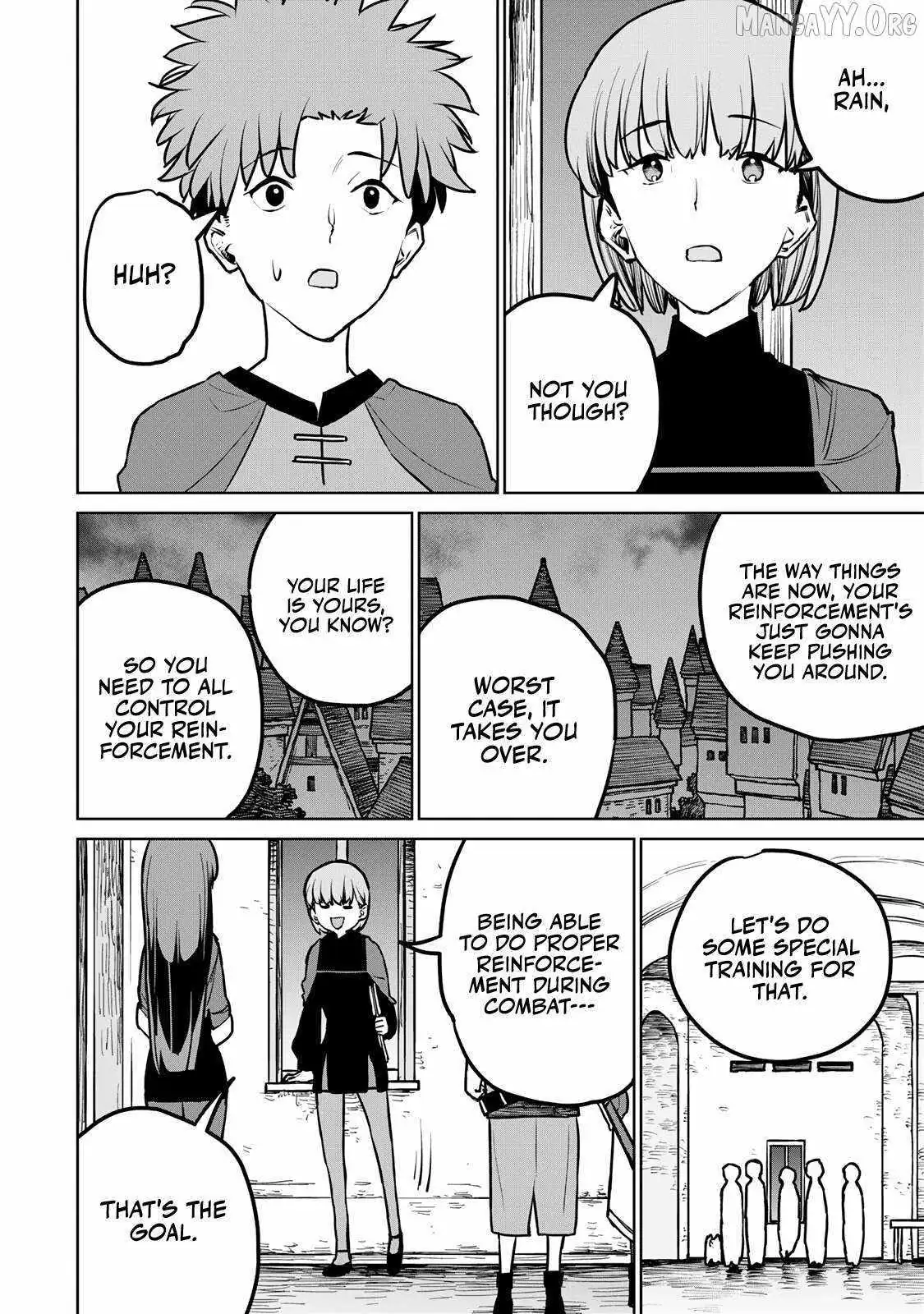 Tsuihou sareta cheat fuyo majutsushi wa ki mama na second life wo ouka suru. ~ora wa buki dake janaku, arayuru mono ni "kyouka point" wo fuyo dekiru shi, ore no ishi de itsudemo kouka wo kaijo dekiru kedo, nokotta hitotachi daijoubu?~ Chapter 25 page 43 - 