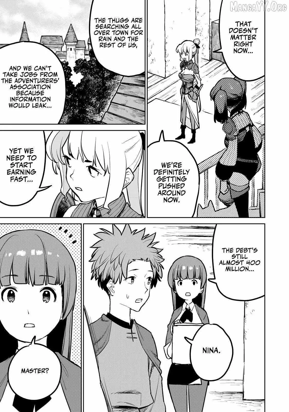 Tsuihou sareta cheat fuyo majutsushi wa ki mama na second life wo ouka suru. ~ora wa buki dake janaku, arayuru mono ni "kyouka point" wo fuyo dekiru shi, ore no ishi de itsudemo kouka wo kaijo dekiru kedo, nokotta hitotachi daijoubu?~ Chapter 25 page 8 - 