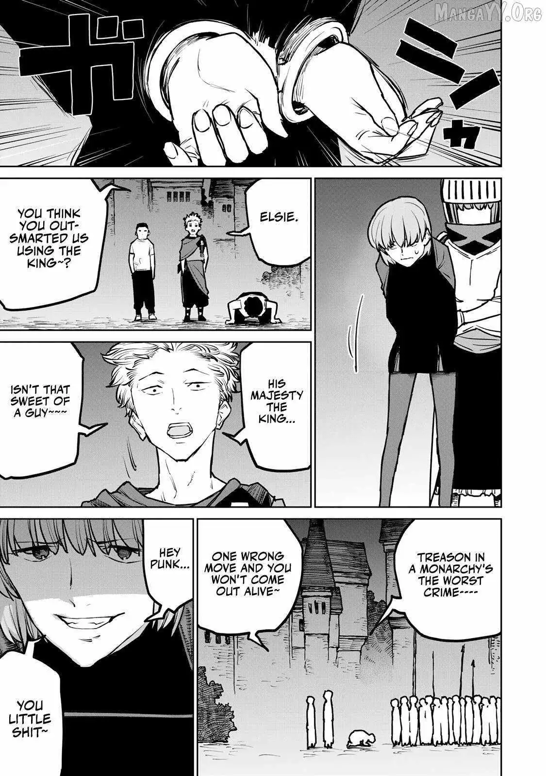 Tsuihou sareta cheat fuyo majutsushi wa ki mama na second life wo ouka suru. ~ora wa buki dake janaku, arayuru mono ni "kyouka point" wo fuyo dekiru shi, ore no ishi de itsudemo kouka wo kaijo dekiru kedo, nokotta hitotachi daijoubu?~ Chapter 27 page 25 - 